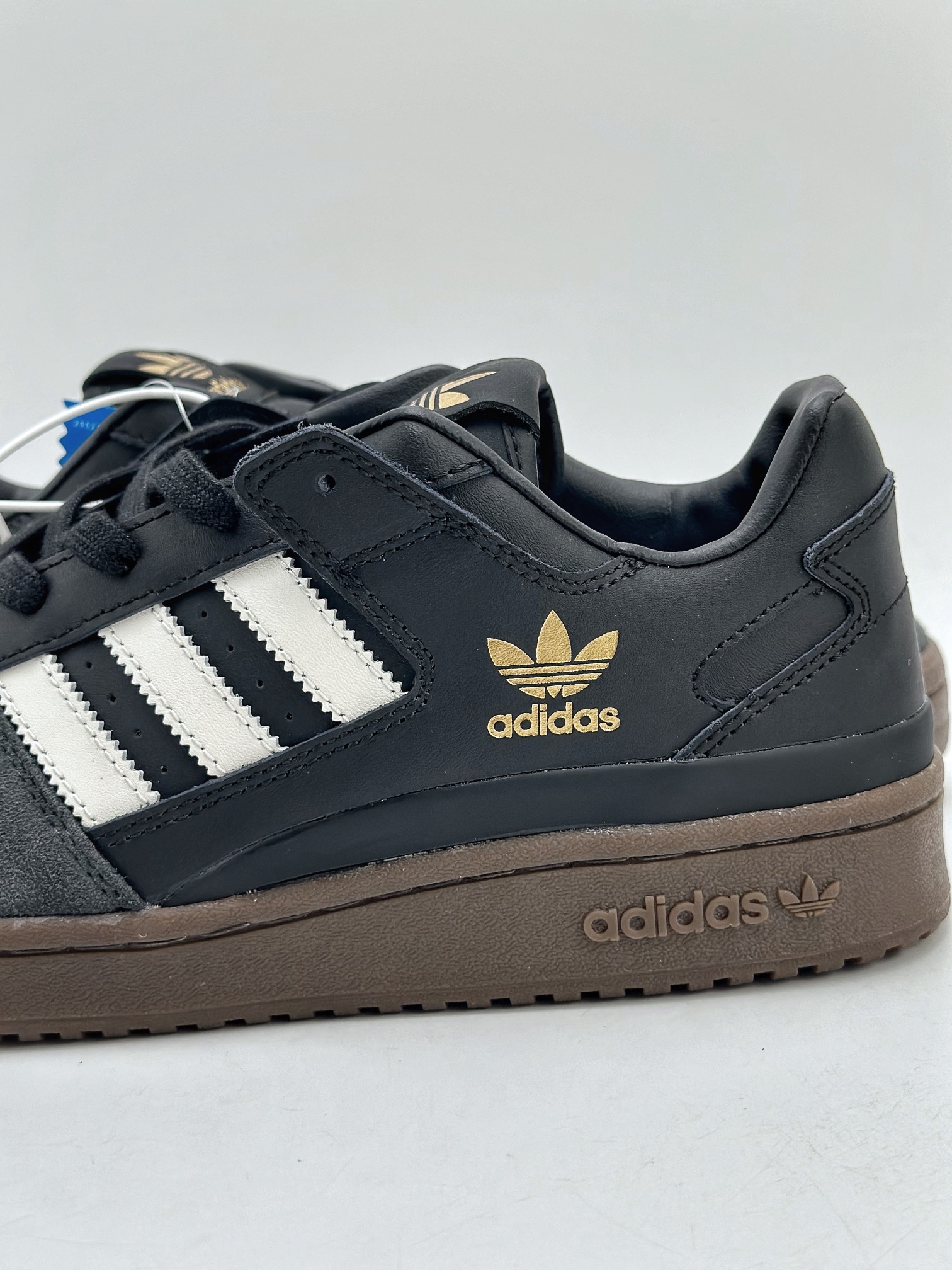 240 海外渠道版  原盒原标  Adidas Forum Low 三叶草低邦 经典魔术贴复古板鞋  IG3770