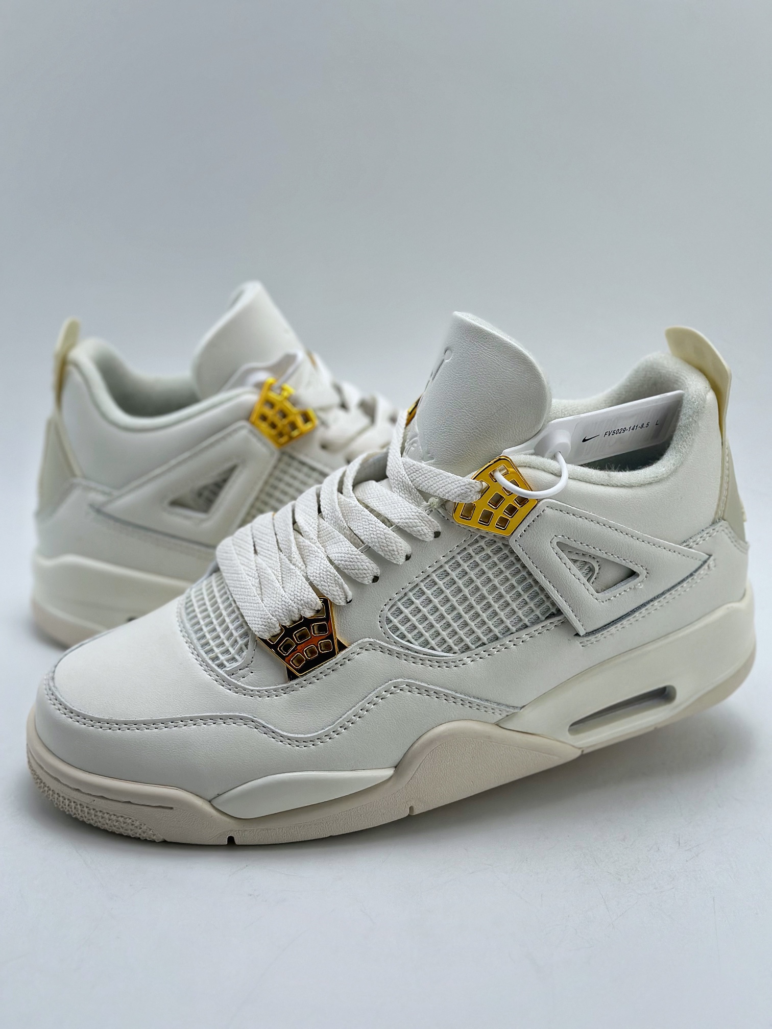 200 Air Jordan 4 Retro ”Metallic Gold” 白金 FV5029-141