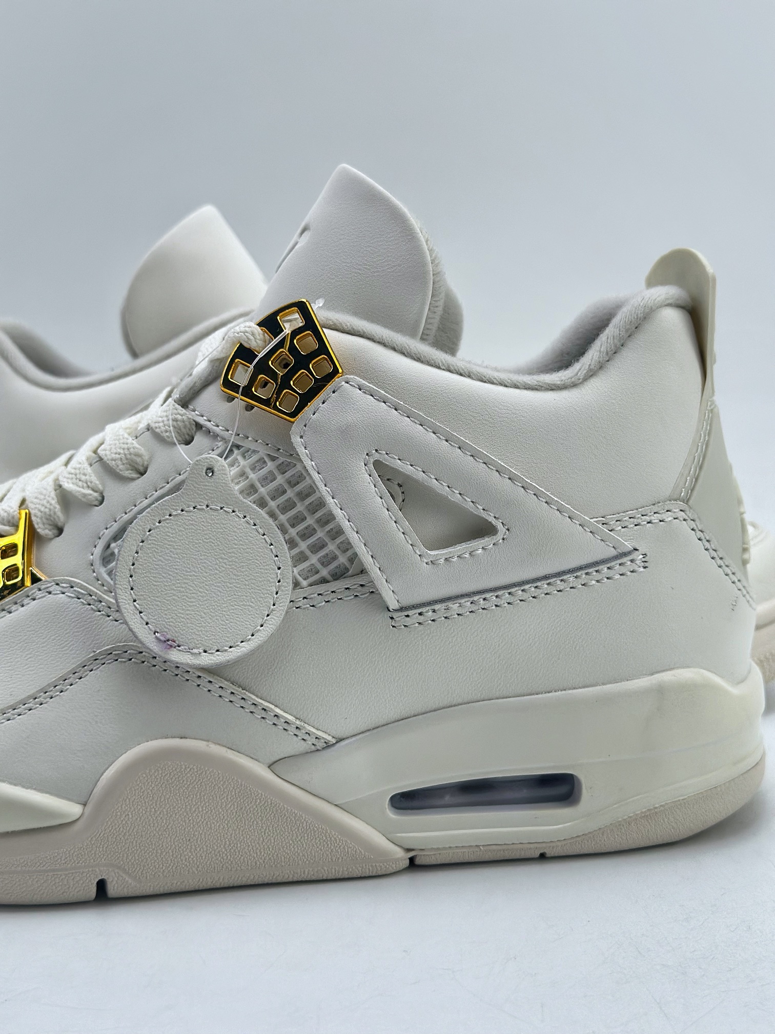 320 Air Jordan 4 Retro 乔丹四代 Metallic Gold 白色  AQ9129-170