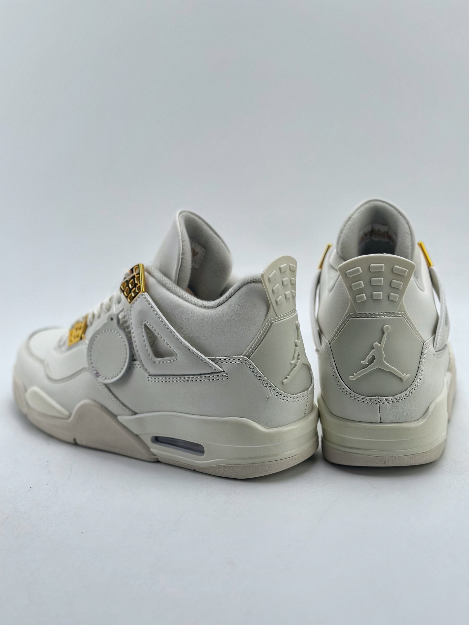 320 Air Jordan 4 Retro 乔丹四代 Metallic Gold 白色  AQ9129-170