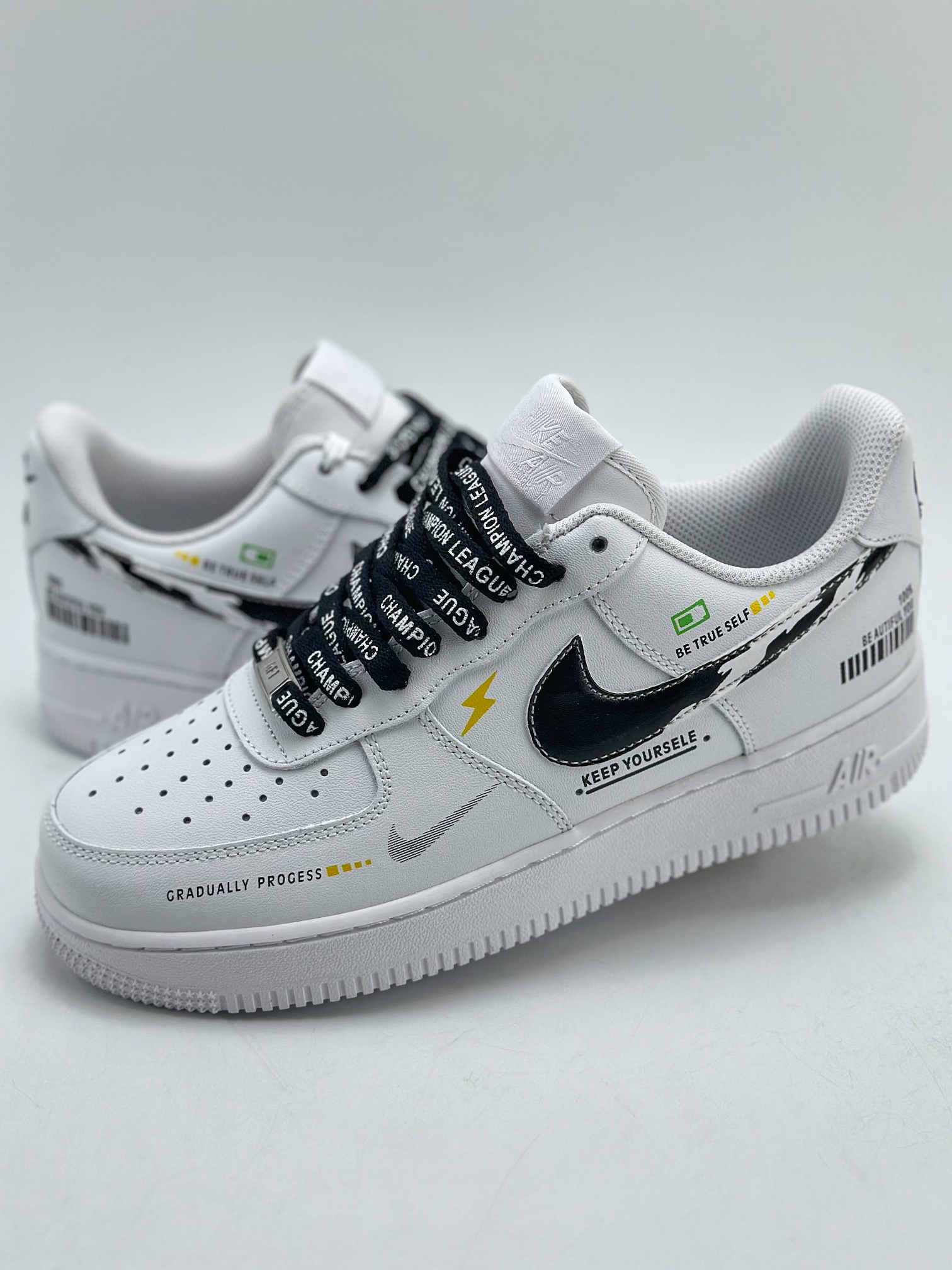 240 Nike Air Force 1 Low 07 FZBB 关联网 黑白 CW2288-010