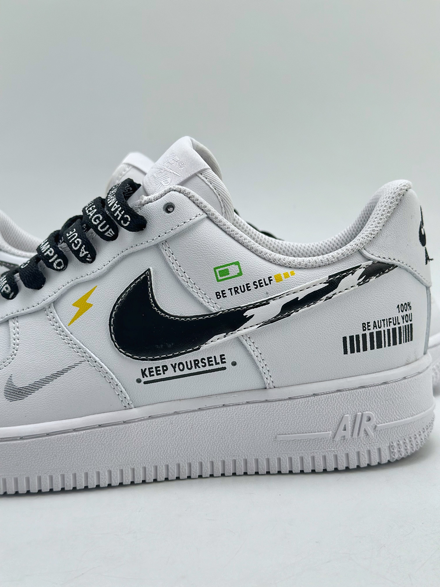 240 Nike Air Force 1 Low 07 FZBB 关联网 黑白 CW2288-010