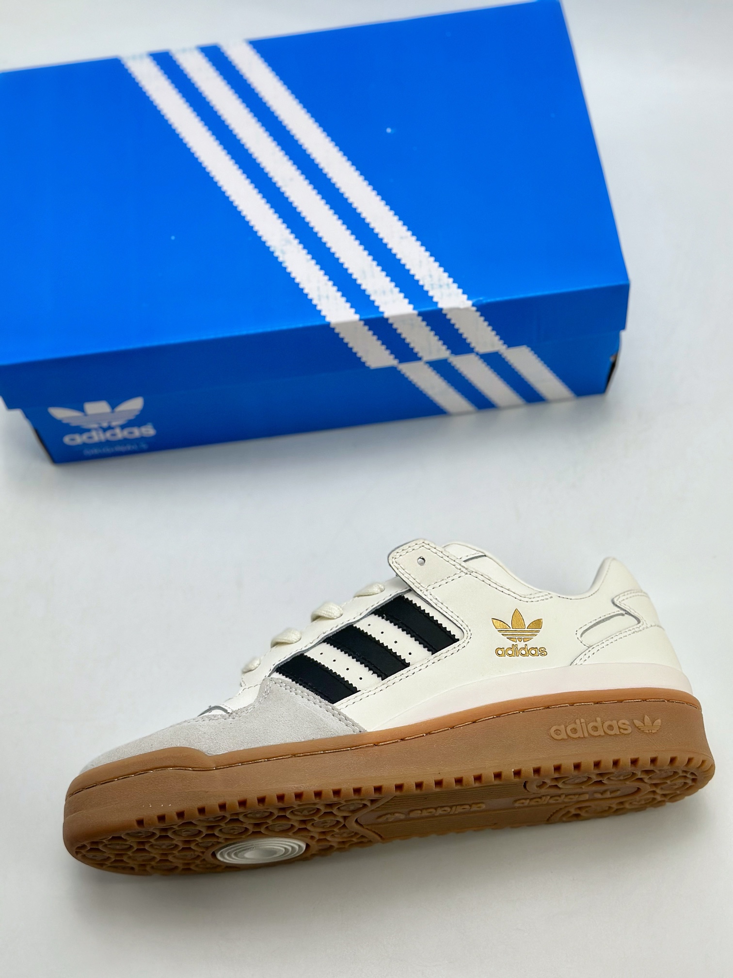 240 海外渠道版  原盒原标  Adidas Forum Low 三叶草低邦 IG3769