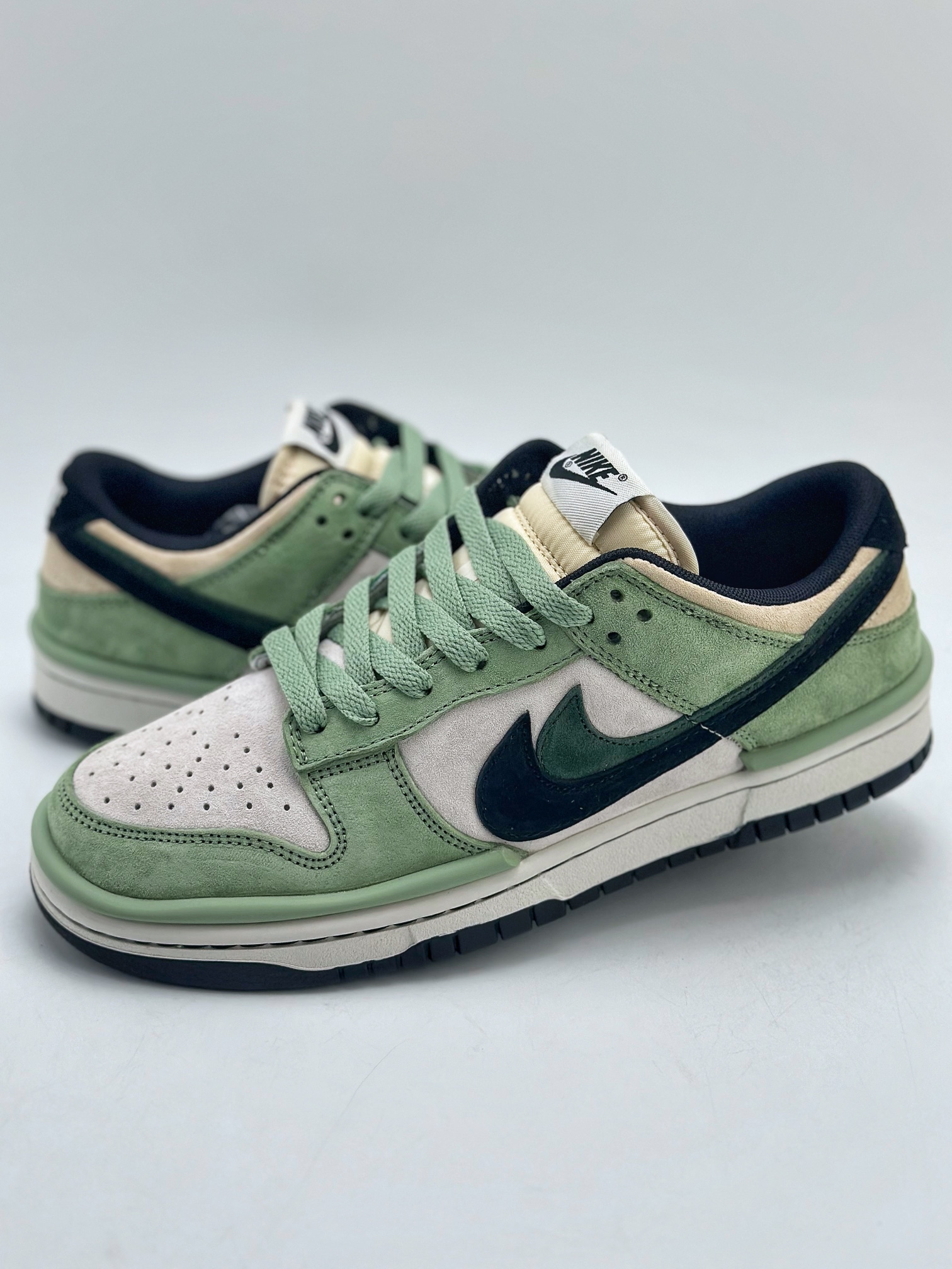 280 Nike SB Dunk Low 黑白绿 定制双勾 DZ2794-766