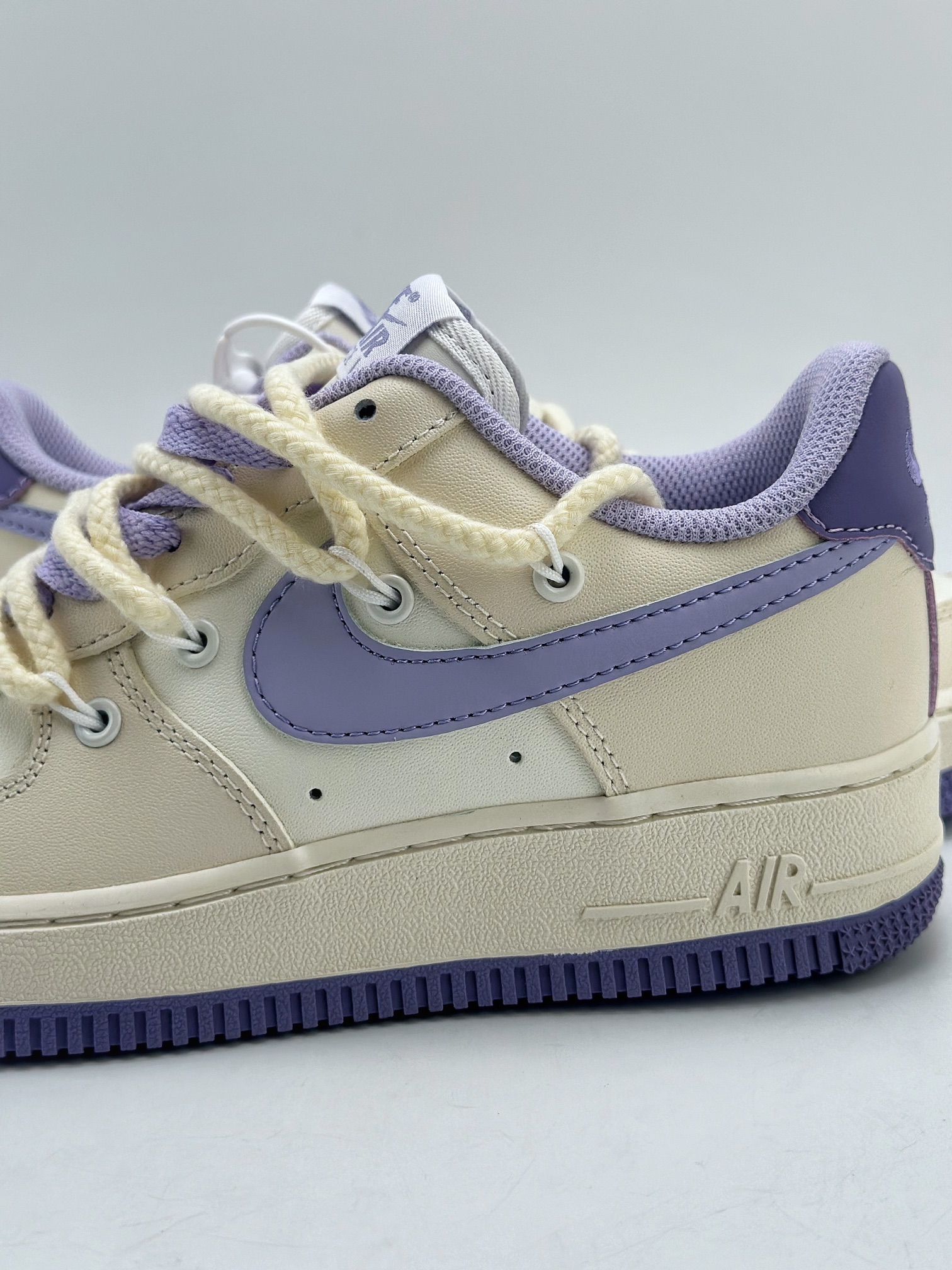 260 Nike Air Force 1 Low 07 定制绑带 紫罗兰 BD7701-022