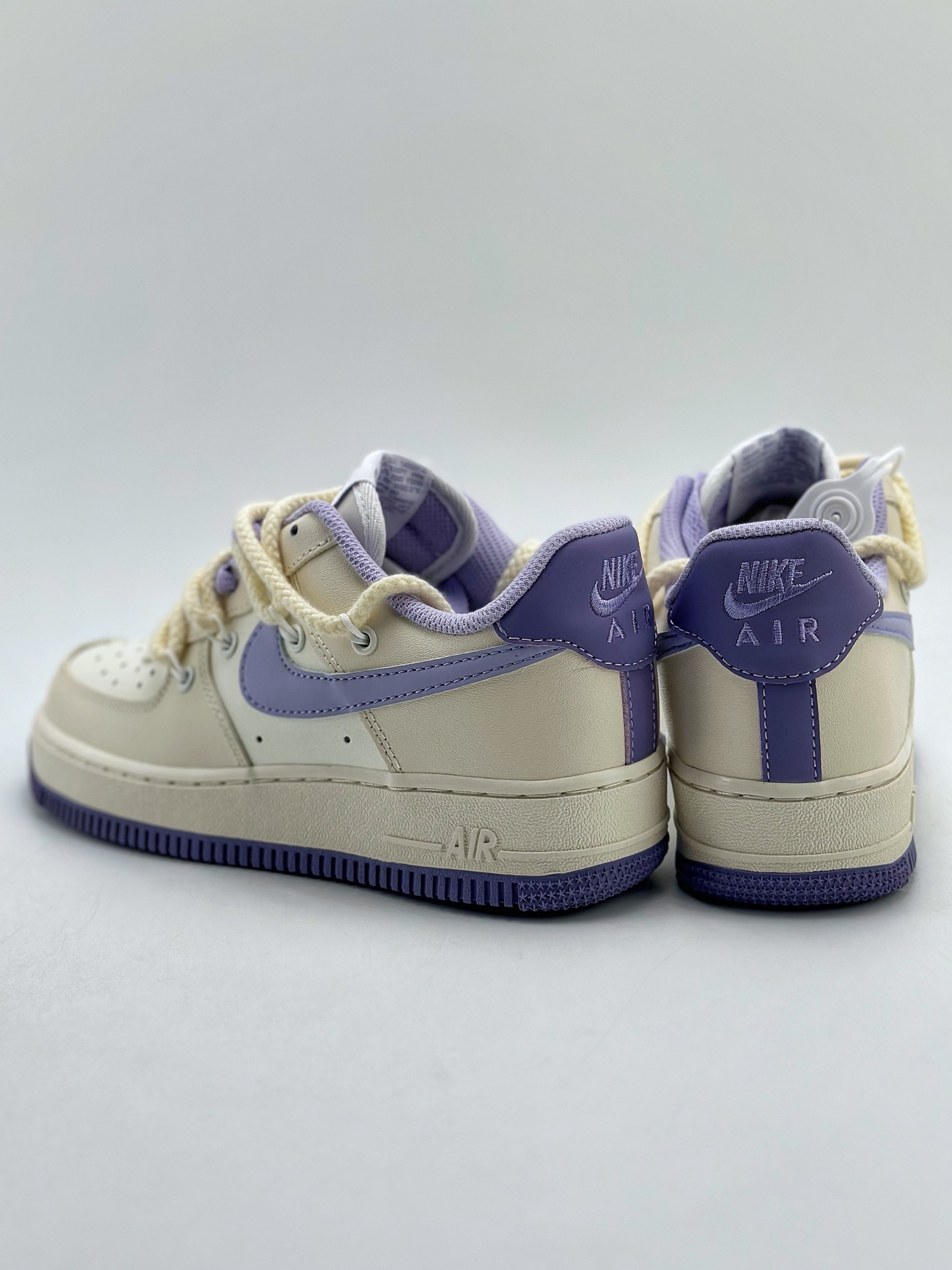 260 Nike Air Force 1 Low 07 定制绑带 紫罗兰 BD7701-022