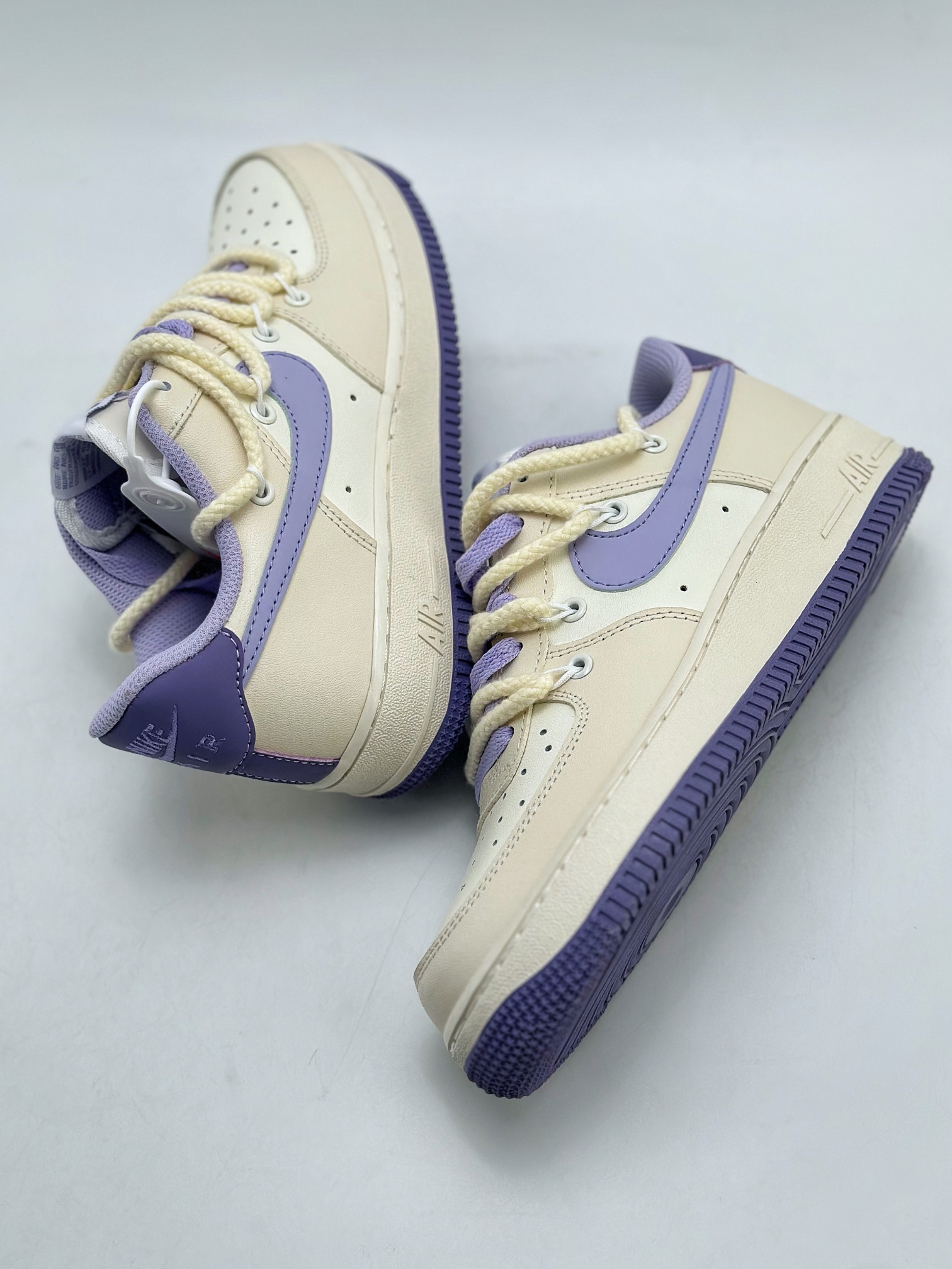 260 Nike Air Force 1 Low 07 定制绑带 紫罗兰 BD7701-022