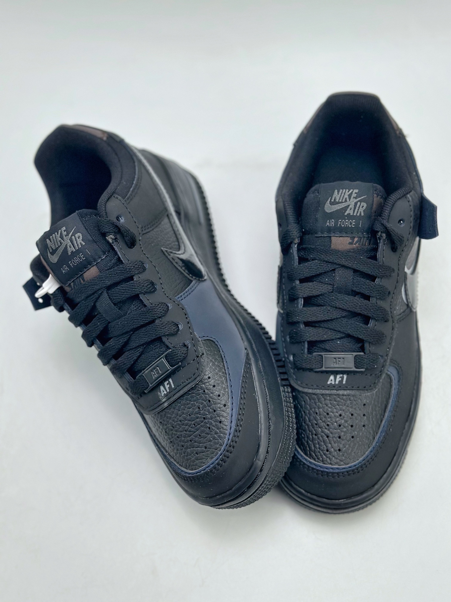 200 Nike Air Force 1 Low 07 Shadow 马卡龙 "Triple Black" 黑武士 FB7582-001