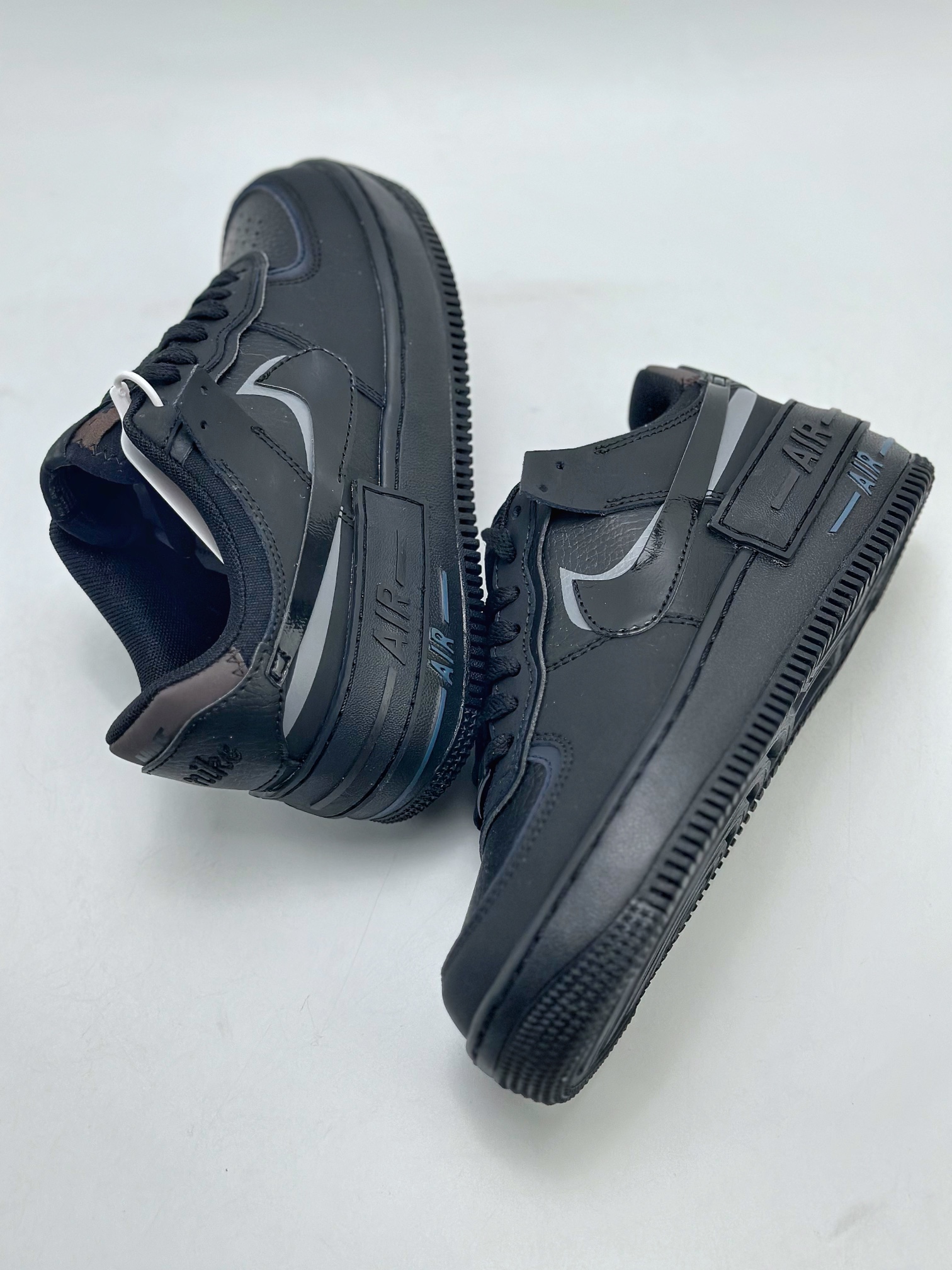 200 Nike Air Force 1 Low 07 Shadow 马卡龙 "Triple Black" 黑武士 FB7582-001