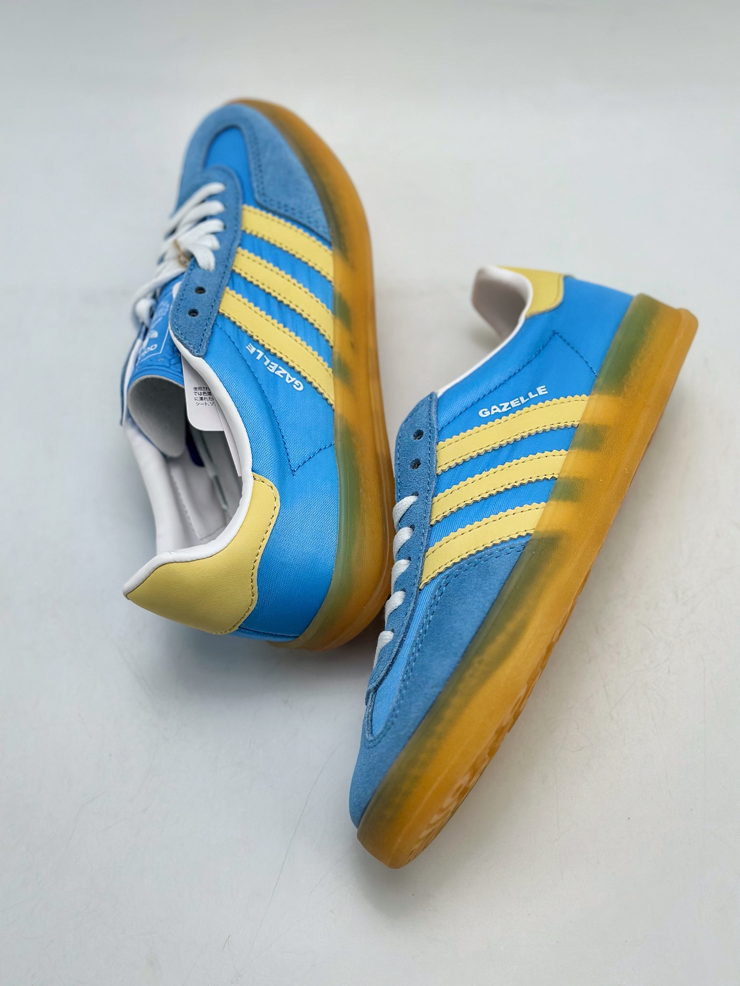 200 adidas Originals Gazelle INdoor 三叶草休闲防滑耐磨低帮板鞋 IE2960