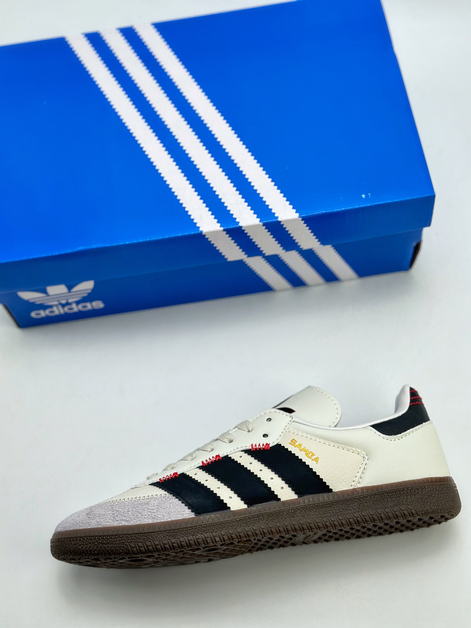 200 adidas originals Samba OG 米黑 IF1810