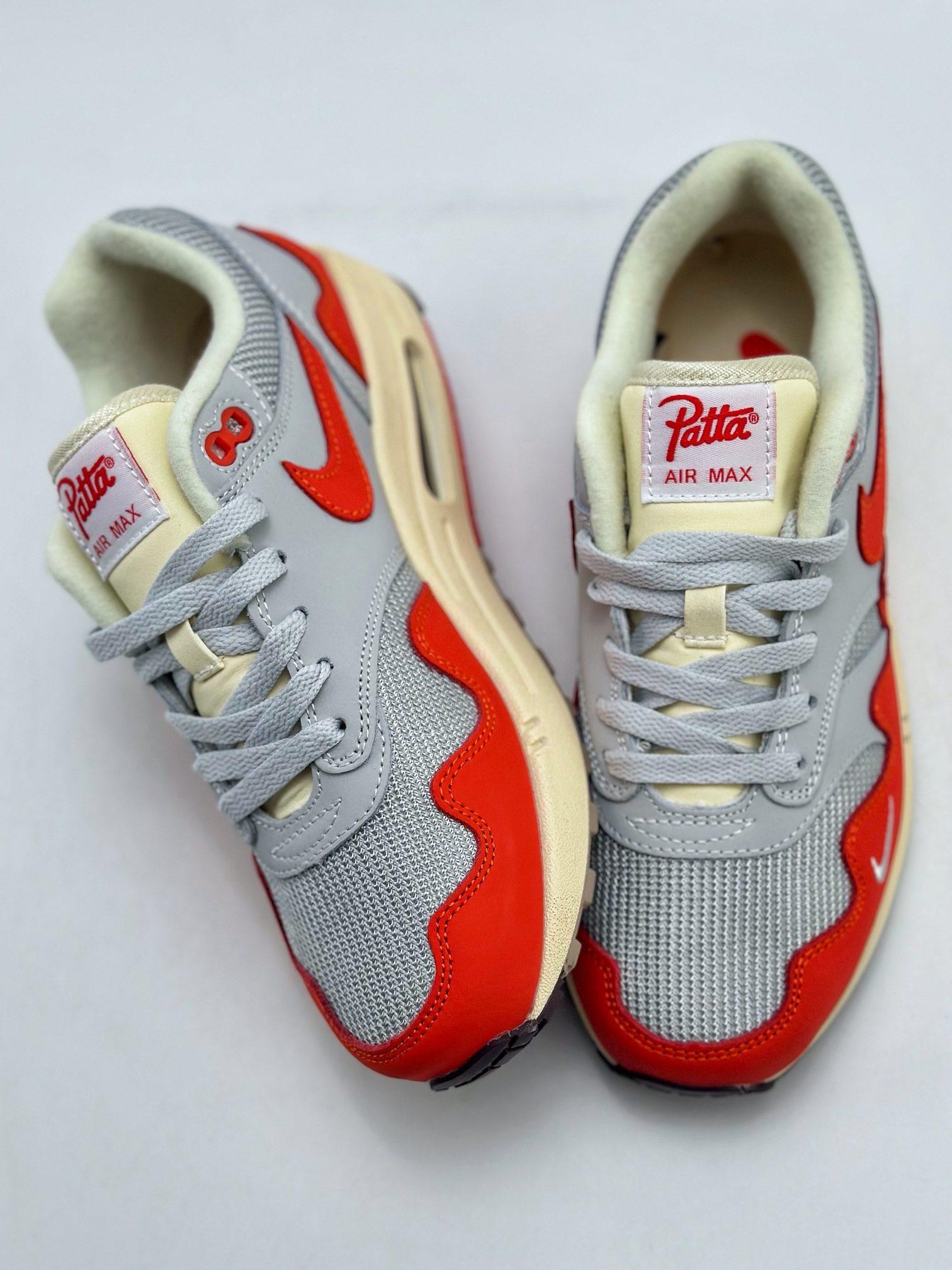 180 Nike Air Max 1 灰红 复古休闲跑步鞋 DH1348-600