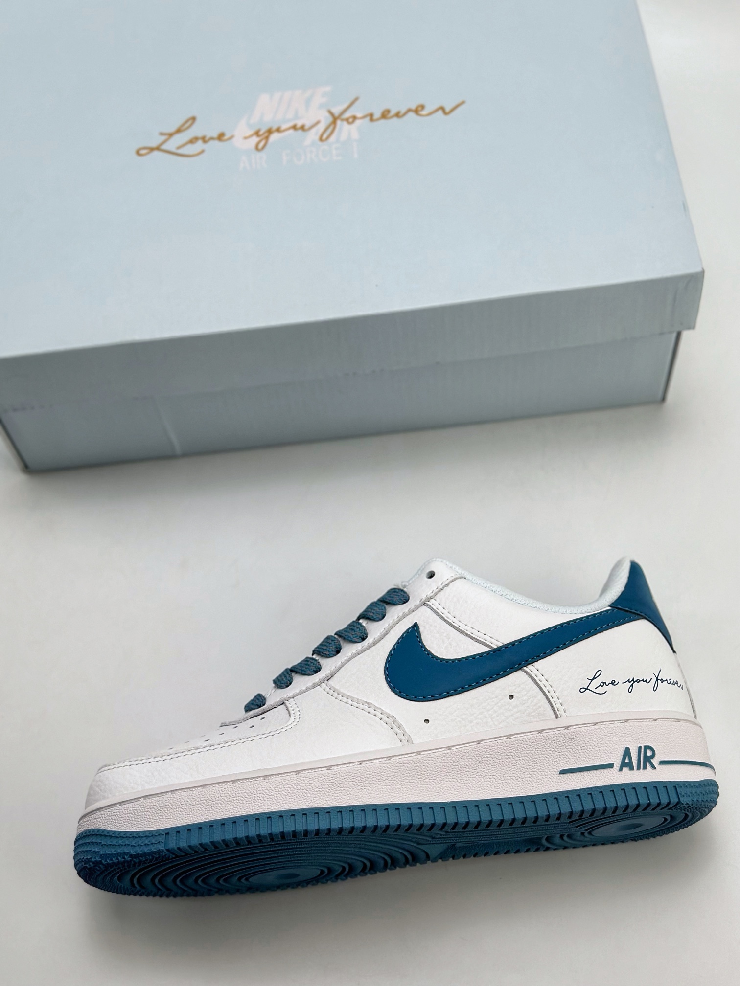 240 Nike Air Force 1 Low 07 签名白青满天星 LO1718-060