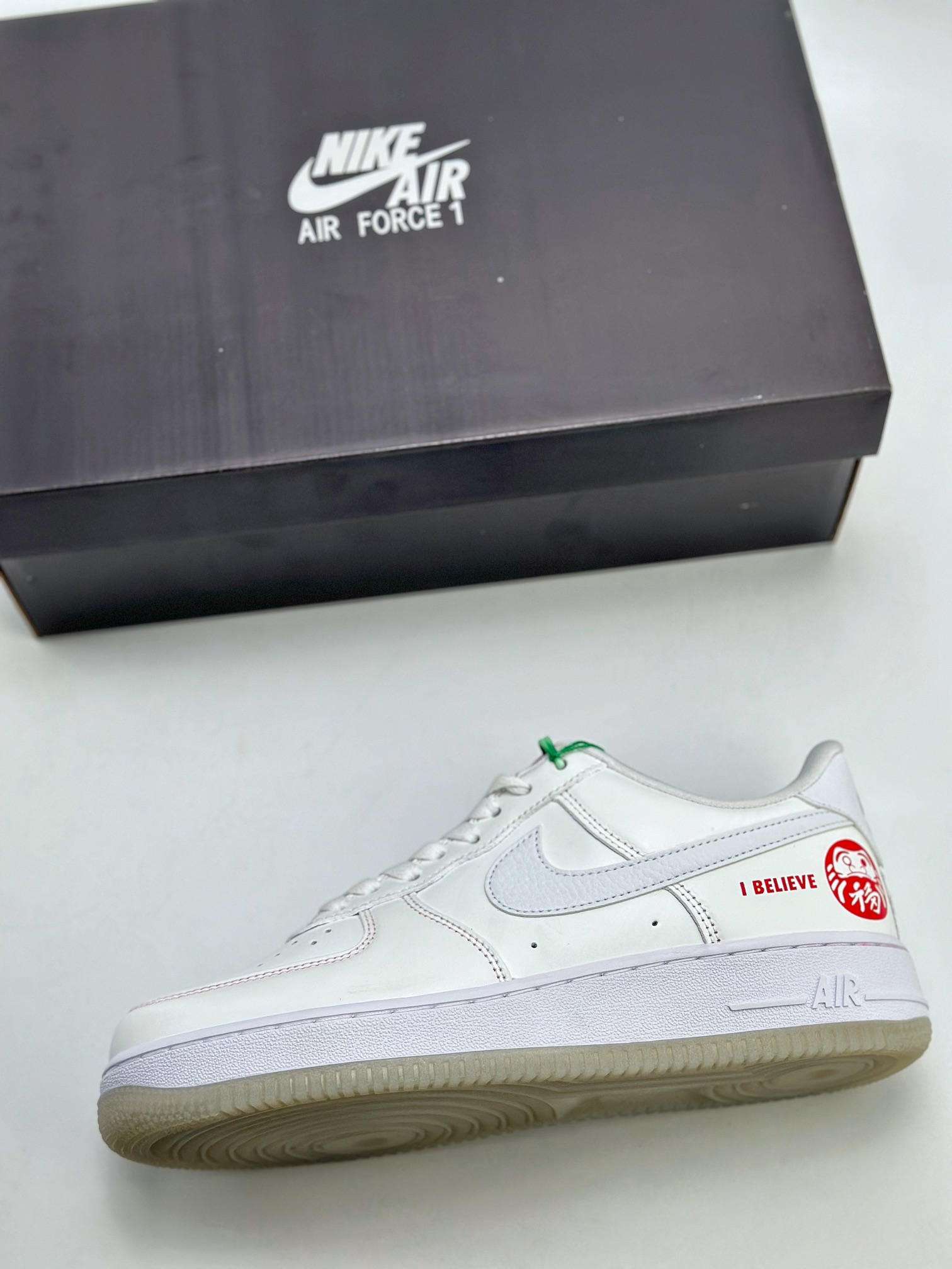 240 Nike Air Force 1 Low 07 ”I Believe Daruma” 刮刮乐白红 DD9941-100