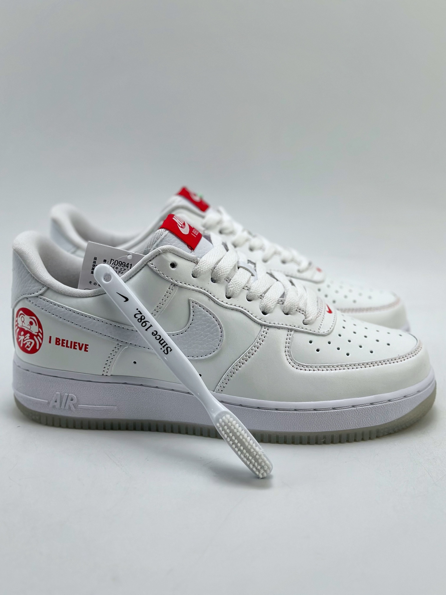 240 Nike Air Force 1 Low 07 ”I Believe Daruma” 刮刮乐白红 DD9941-100