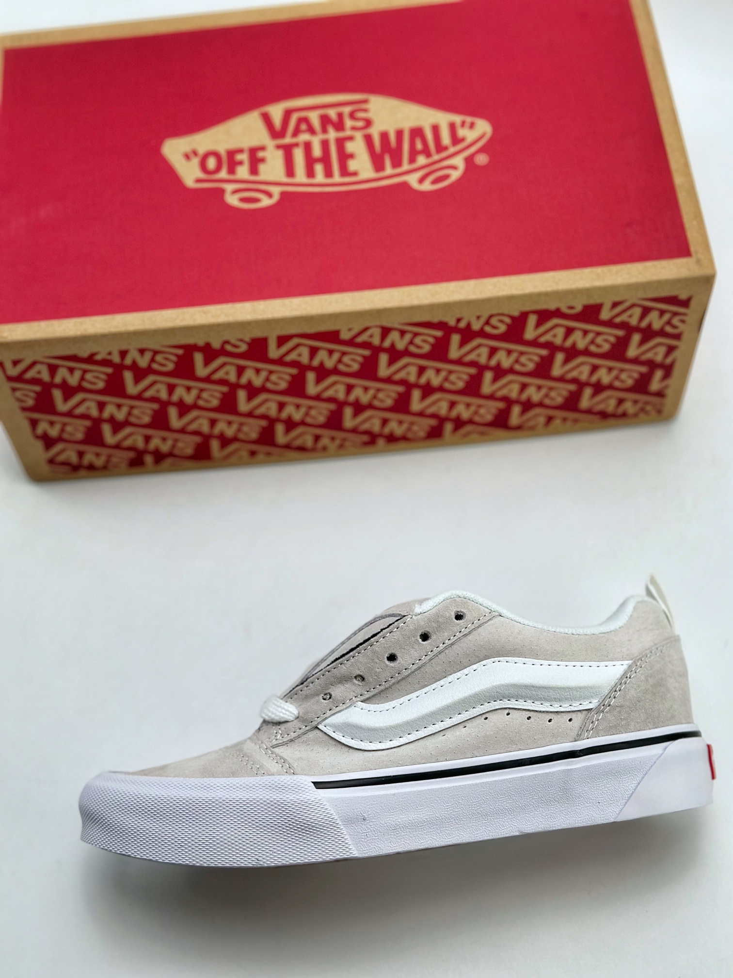 150 Vans Classics Knu Skool 范斯官方  经典米白面包鞋