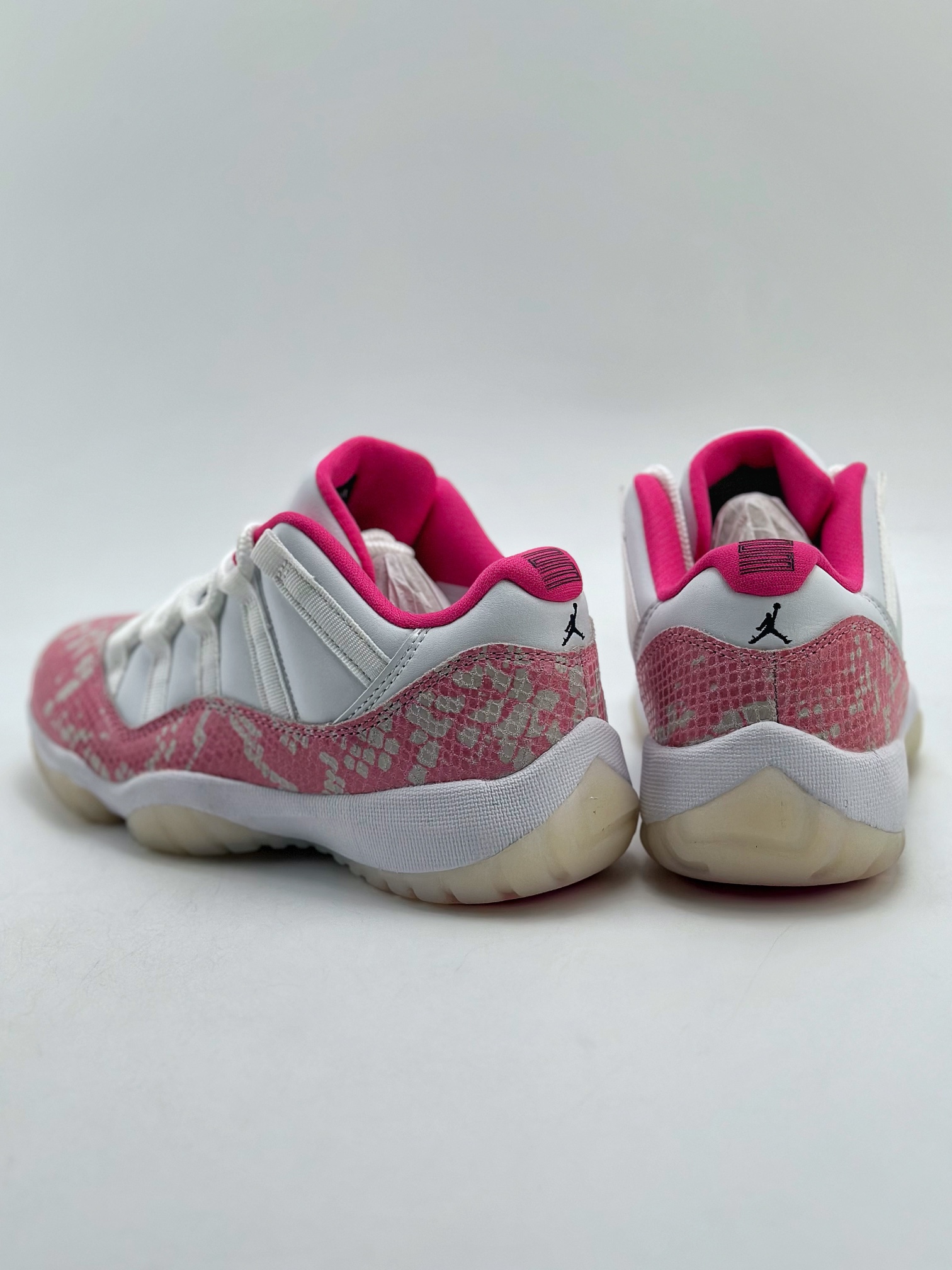 280 Air Jordan 11 Low pink snakeskin 白粉 AJ11 粉蛇  AH7860-106