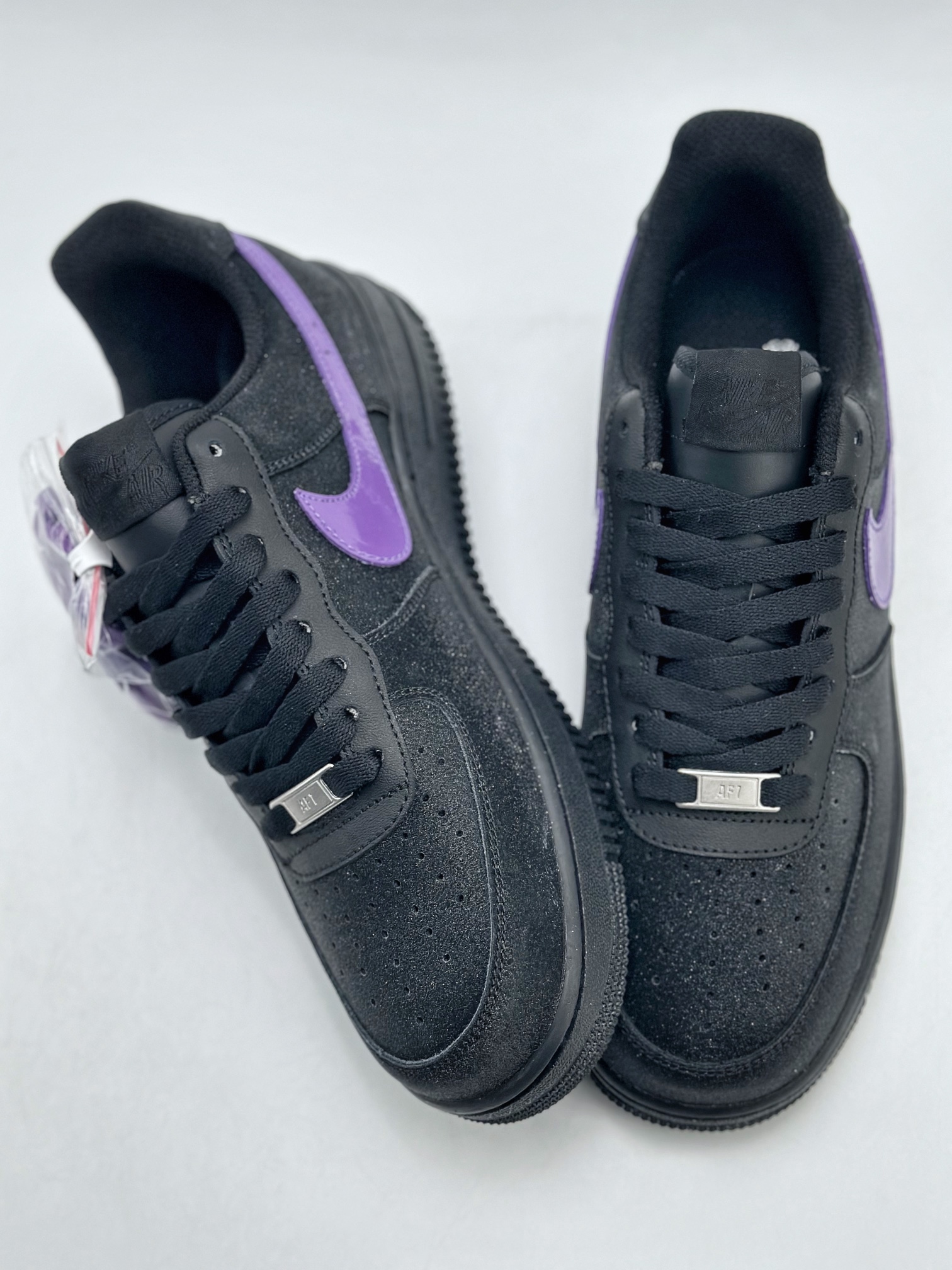 260 Nike Air Force 1 Low 07 黑闪紫 CW2288-014