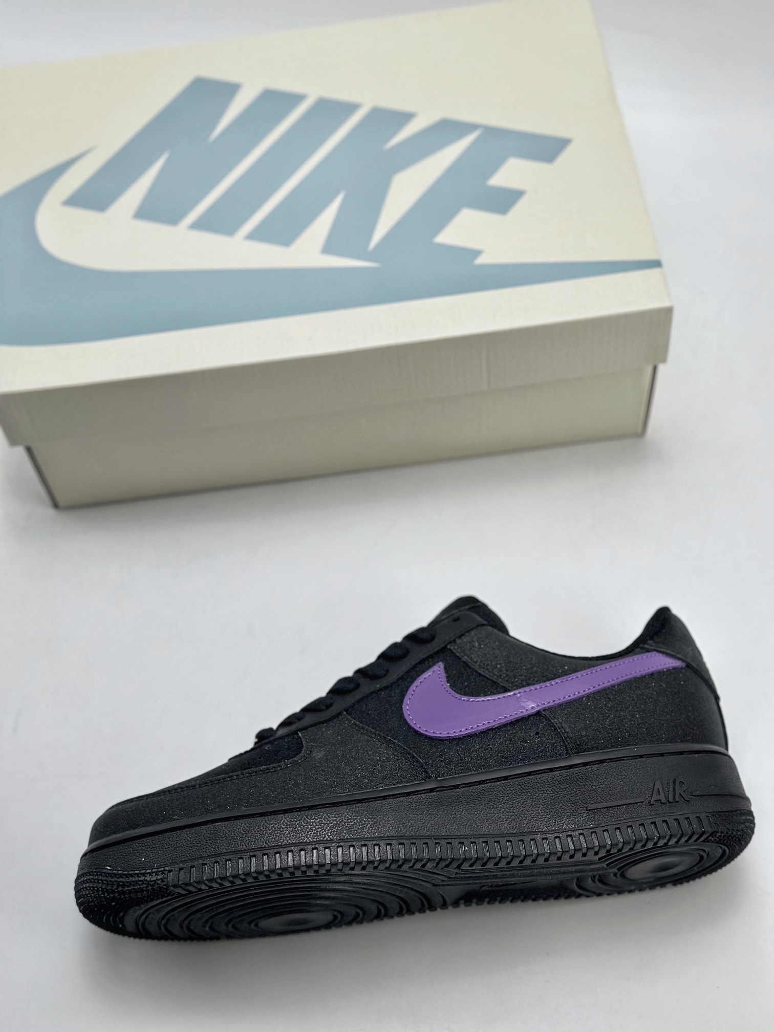 260 Nike Air Force 1 Low 07 黑闪紫 CW2288-014