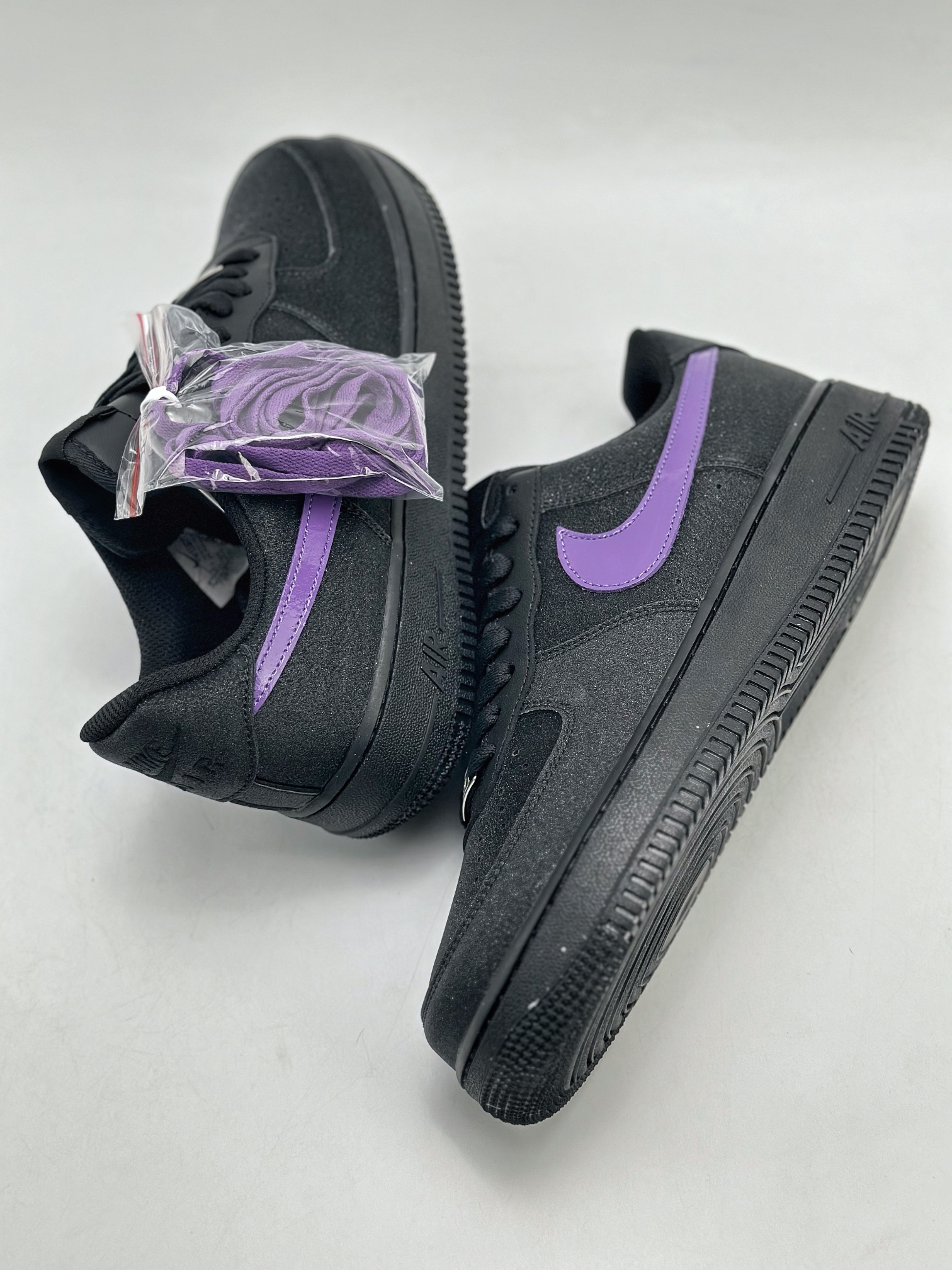 260 Nike Air Force 1 Low 07 黑闪紫 CW2288-014