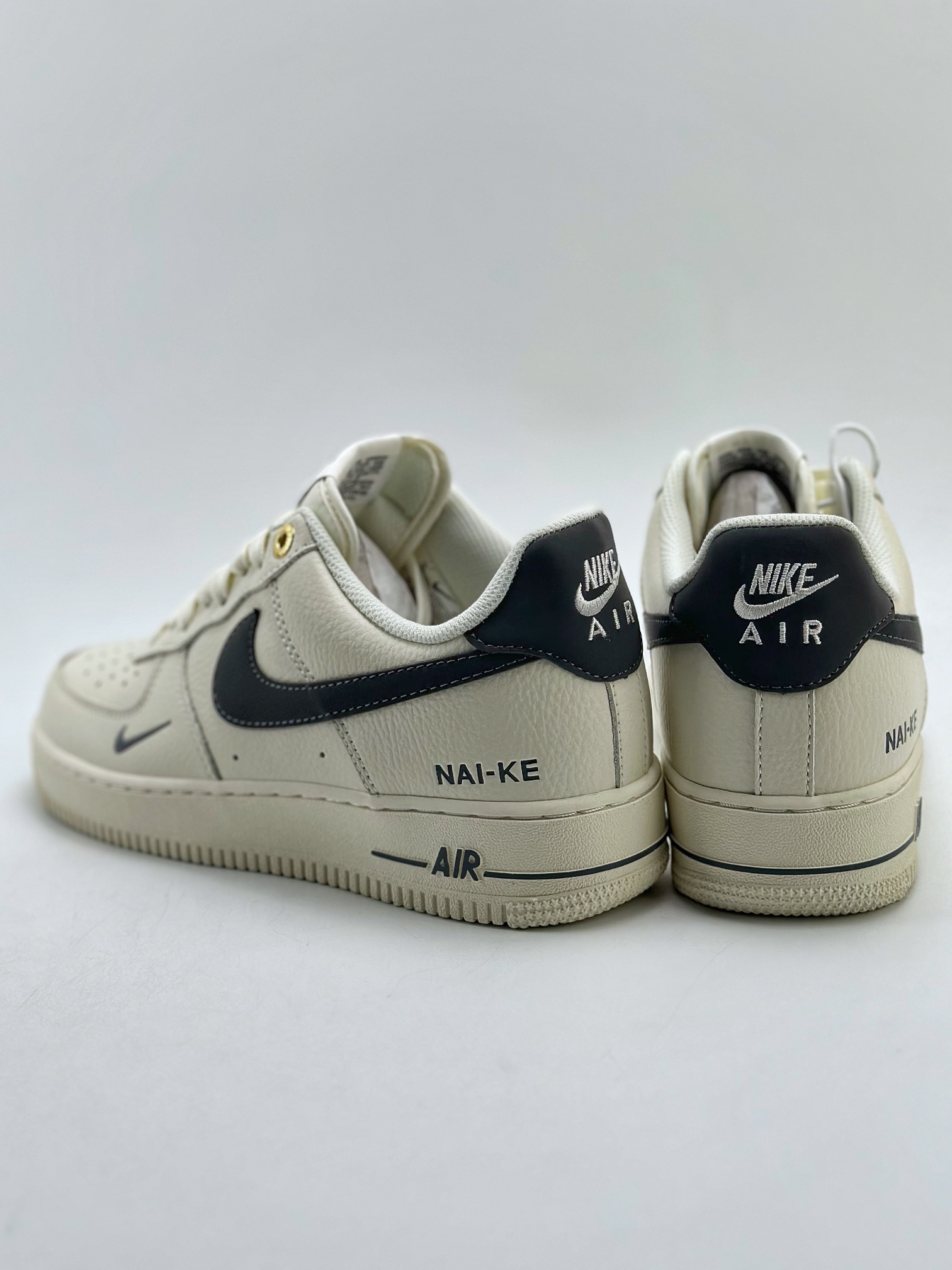 240 Nike Air Force 1 Low 07 字母米白黑 NK0621-100