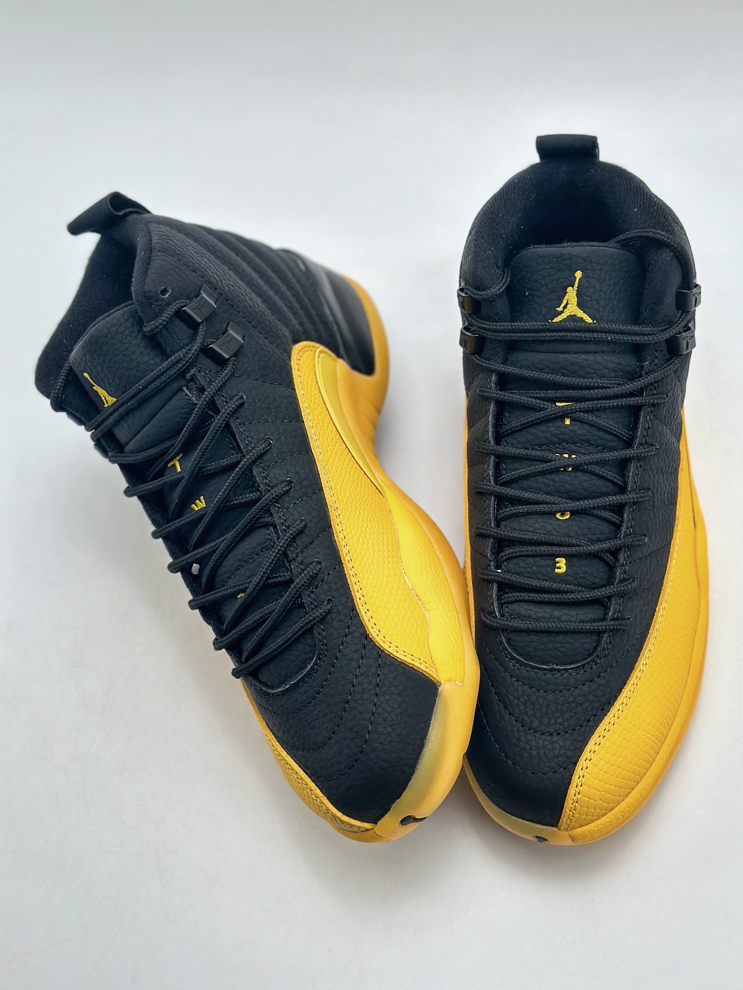 270 Air Jordan 12 Retro University Gold 黑金 AJ12乔12 男子文化篮球鞋 130690-070