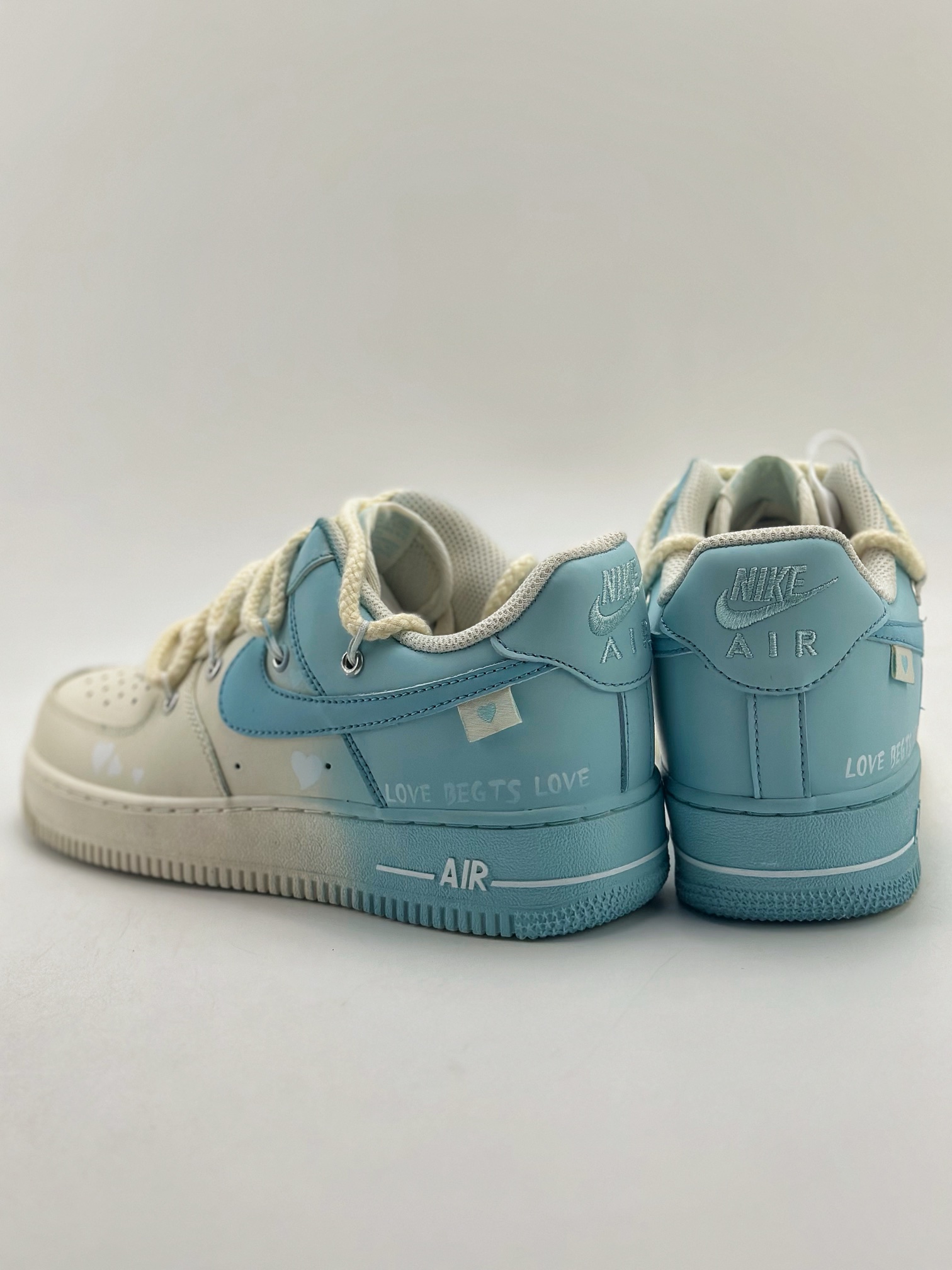 260 Nike Air Force 1 Low 07 渐变 喷绘 黄蓝 DX2340-002