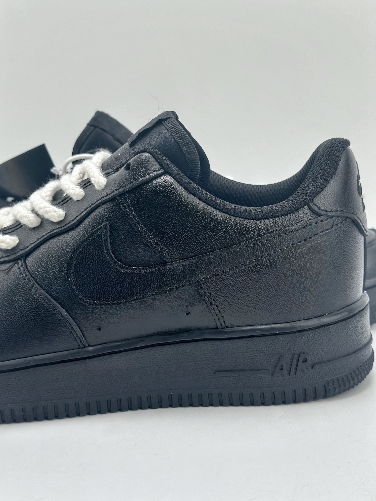 240 Nike Air Force 1 Low 07 定制 黑武士白麻绳 CW2288-001