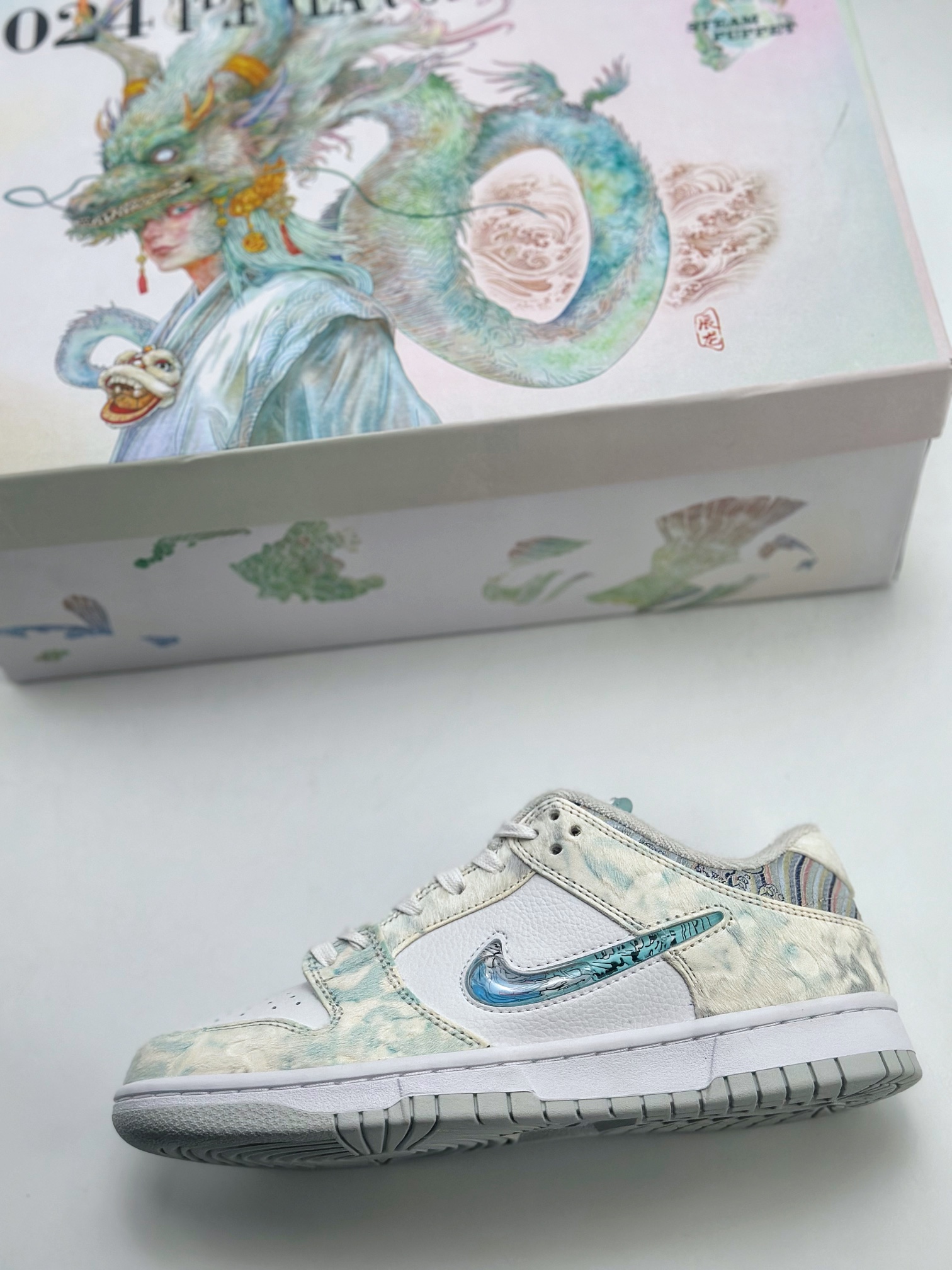 280 Nike SB Dunk Low 蒸汽木偶 CNY龙年限定 DV0831-101