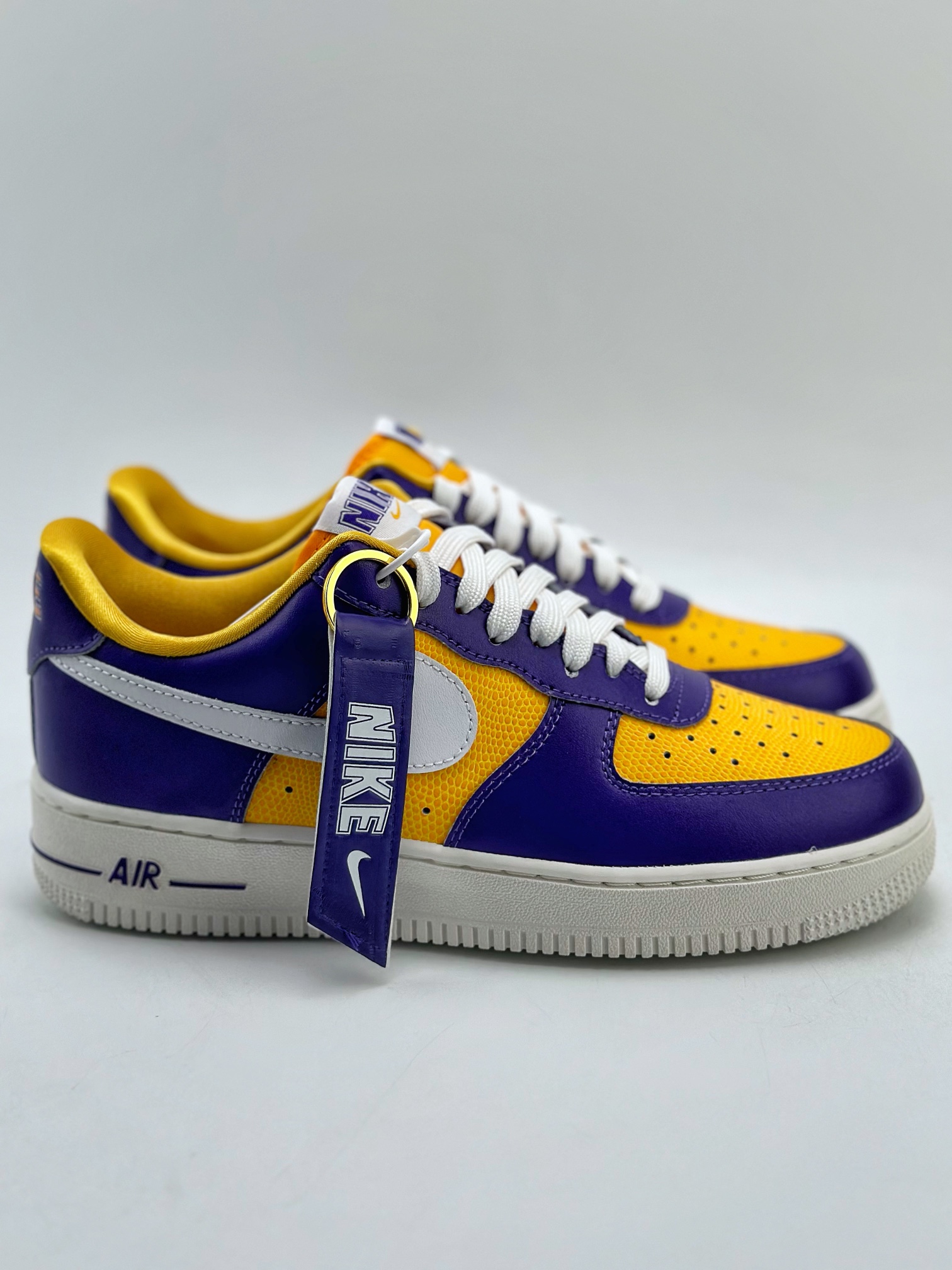 200 Nike Air Force 1 Low 07 紫黄 FJ1408-500