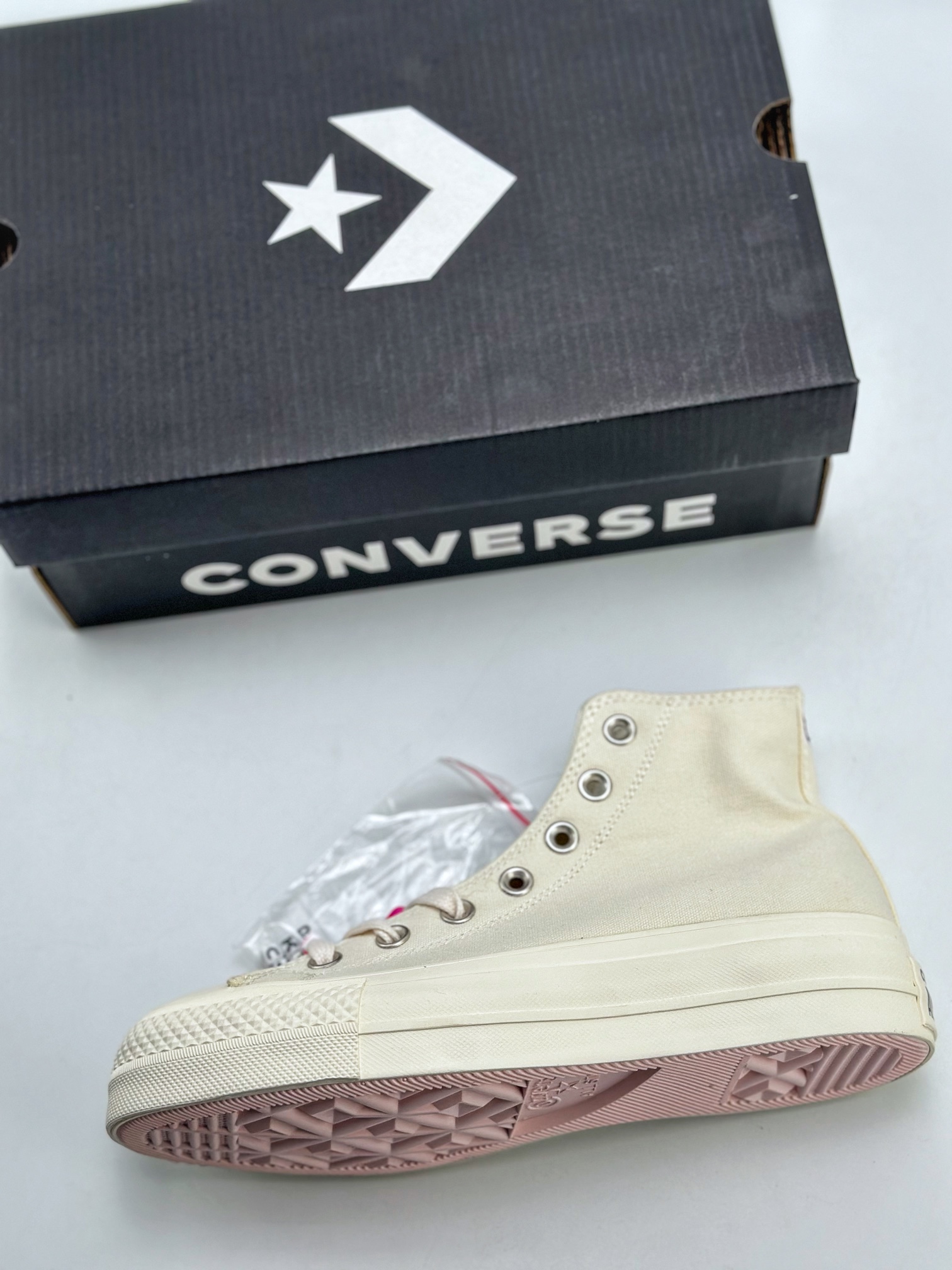 100 CONVERSE匡威官方 All Star Lift女Y2K风高帮经典厚底鞋 A06095 A06096