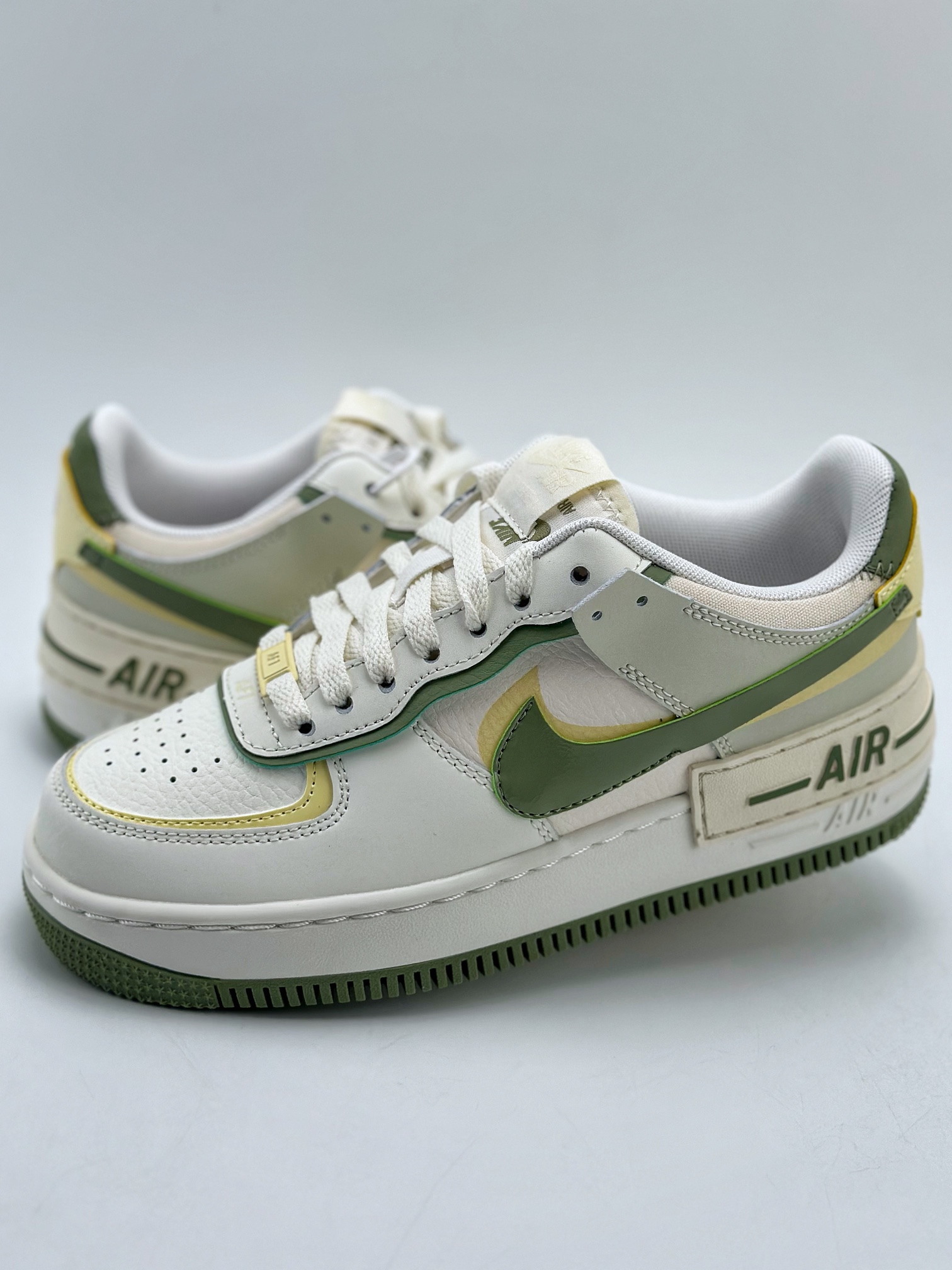 200 Nike Air Force 1 Low 07 Shadow 马卡龙 白绿 FN6335-101