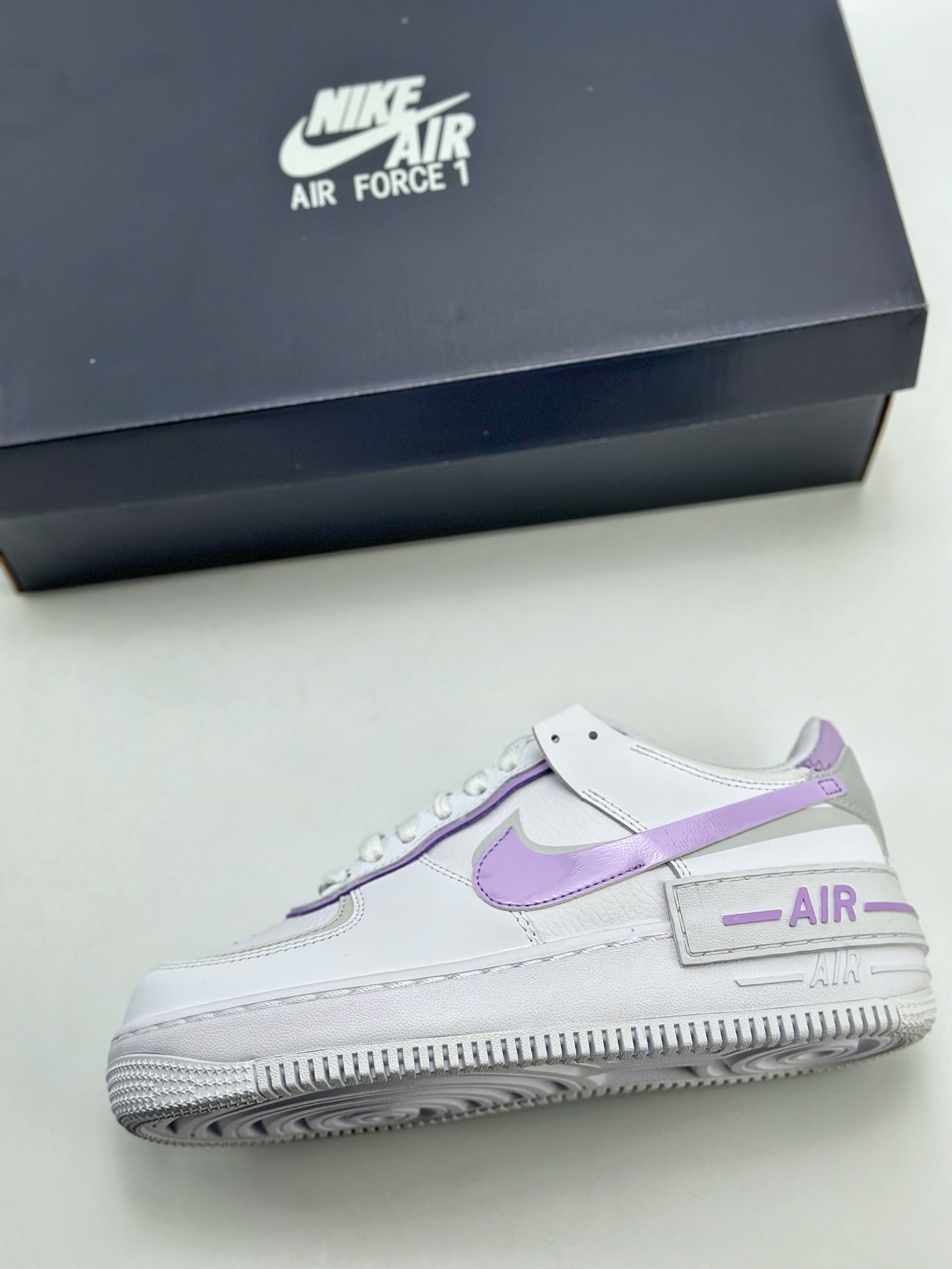 200 Nike Air Force 1 Low 07 Shadow 马卡龙 白紫 FN6335-102