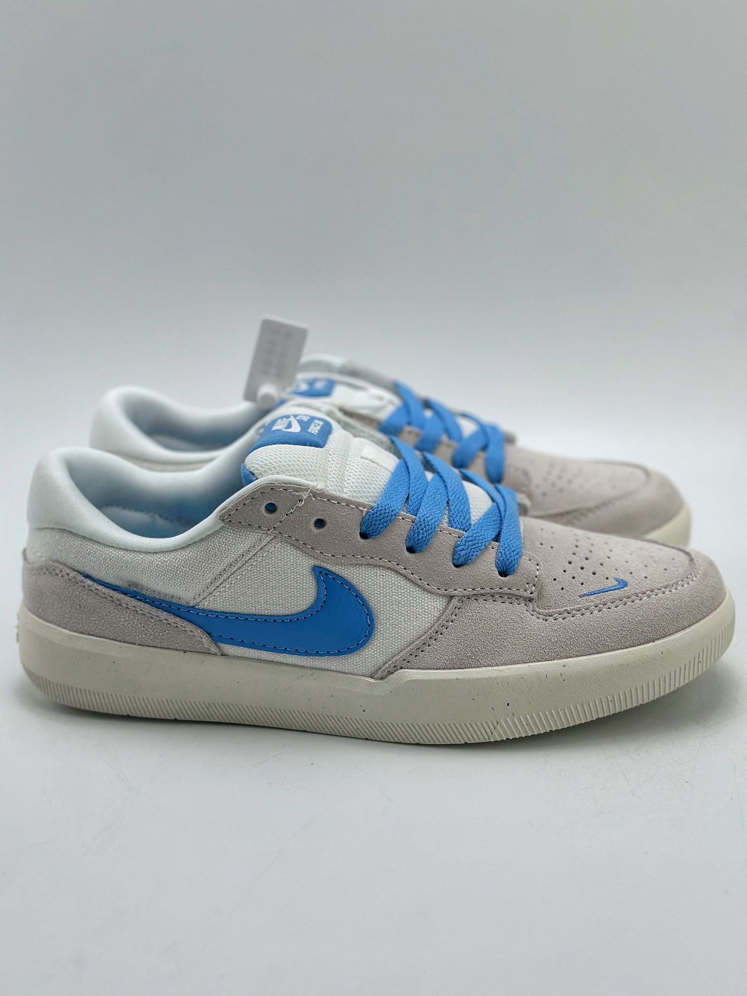 160 耐克Nike SB Force 58 纯原版本 白兰 硫化杯底 传统篮球风格 DV5477-003