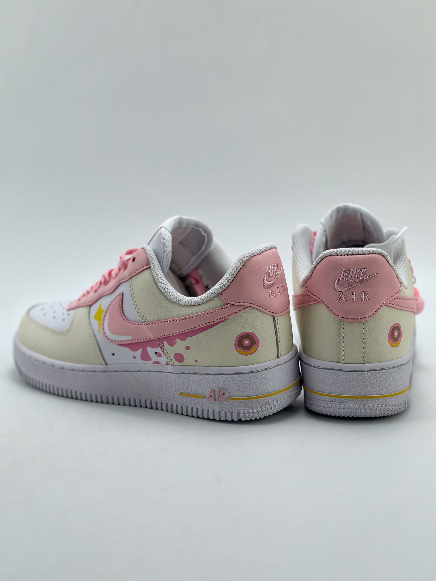 Nike Air Force 1 Low 07 小狗碎片 马卡龙酱 杏白粉 DV2920-123