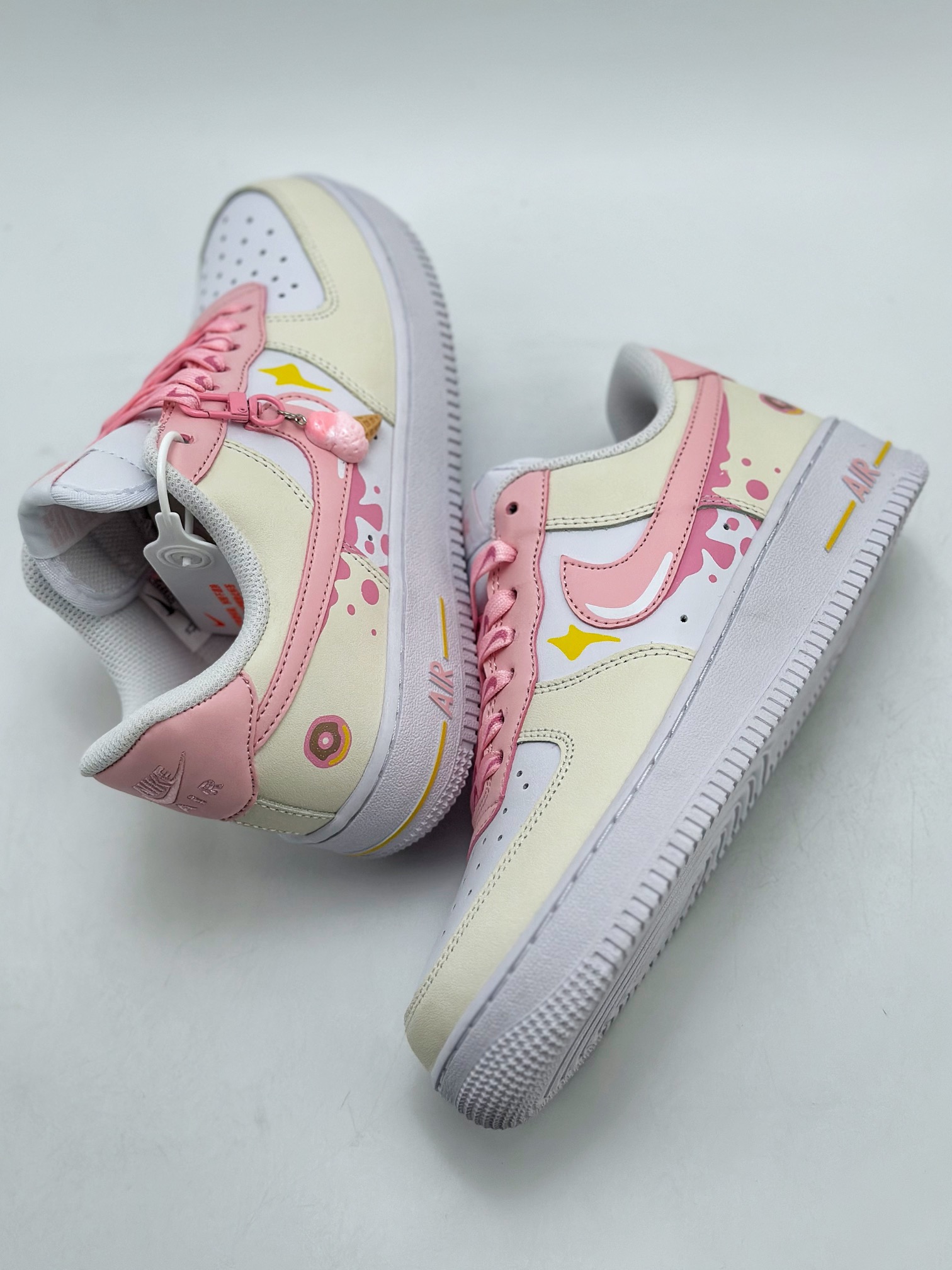 Nike Air Force 1 Low 07 小狗碎片 马卡龙酱 杏白粉 DV2920-123