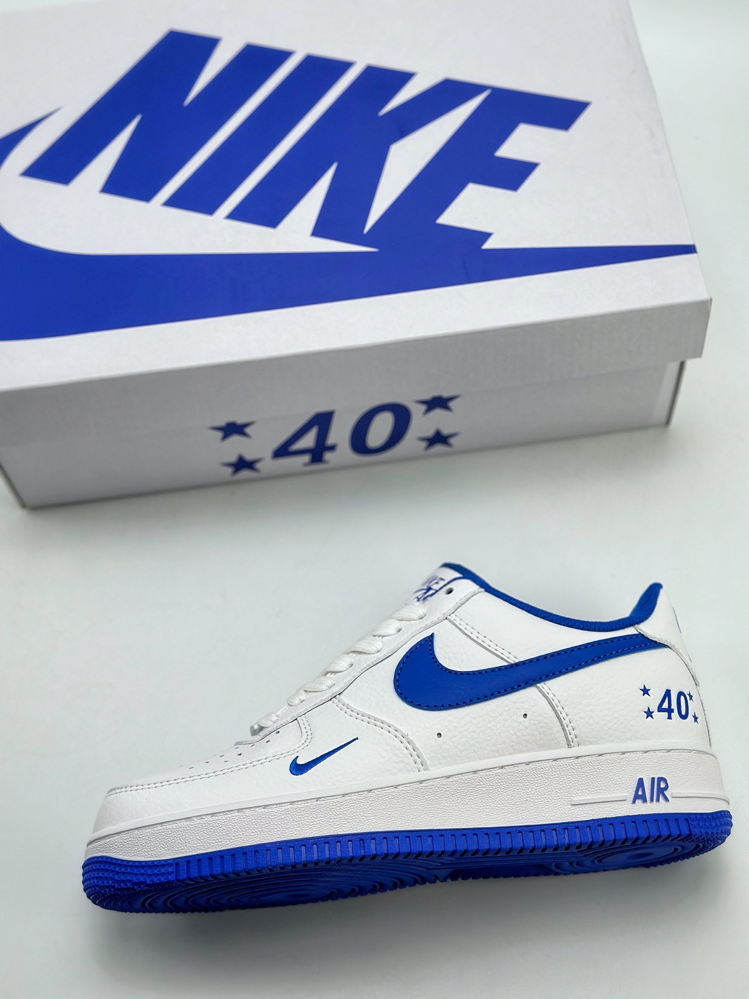 200 Nike Air Force 1 Low 07 40周年白蓝 MN5263-123