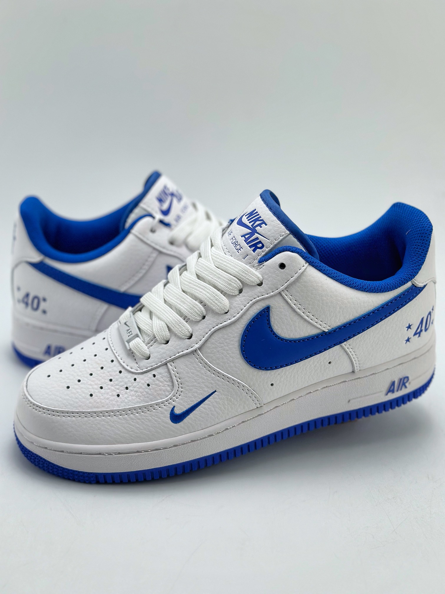 200 Nike Air Force 1 Low 07 40周年白蓝 MN5263-123