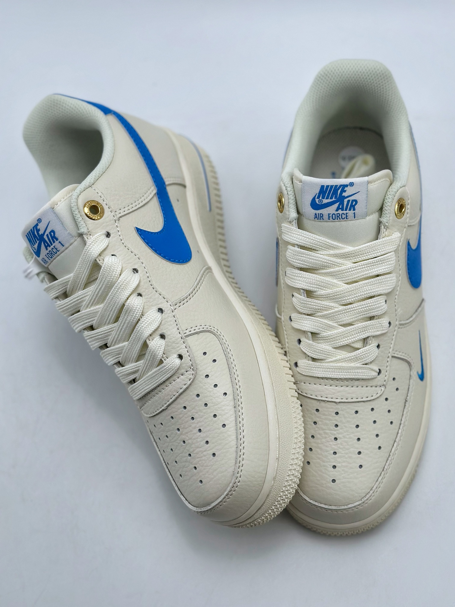 240 Nike Air Force 1 Low 07 字母米白蓝 NK0621-111