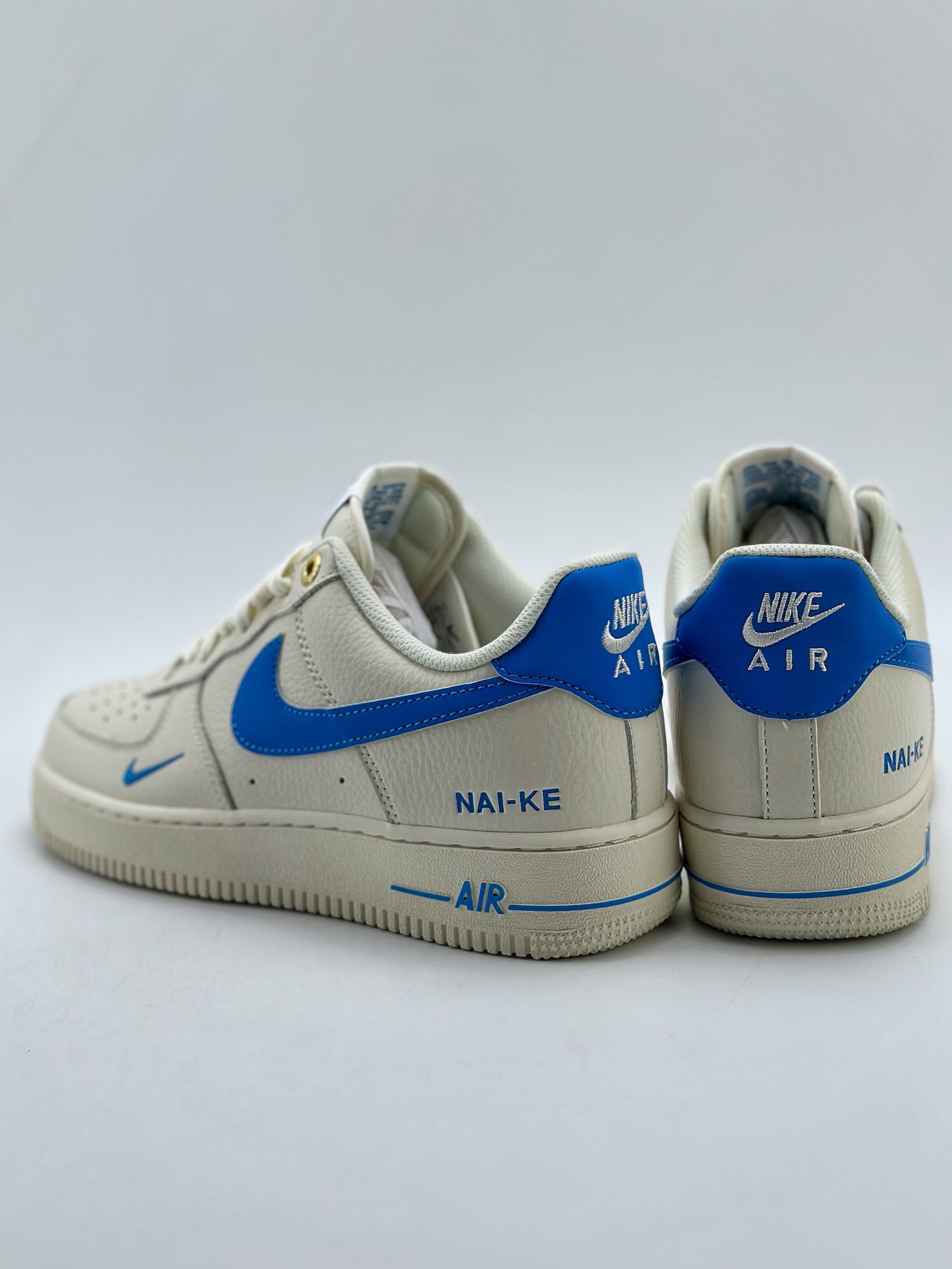 240 Nike Air Force 1 Low 07 字母米白蓝 NK0621-111