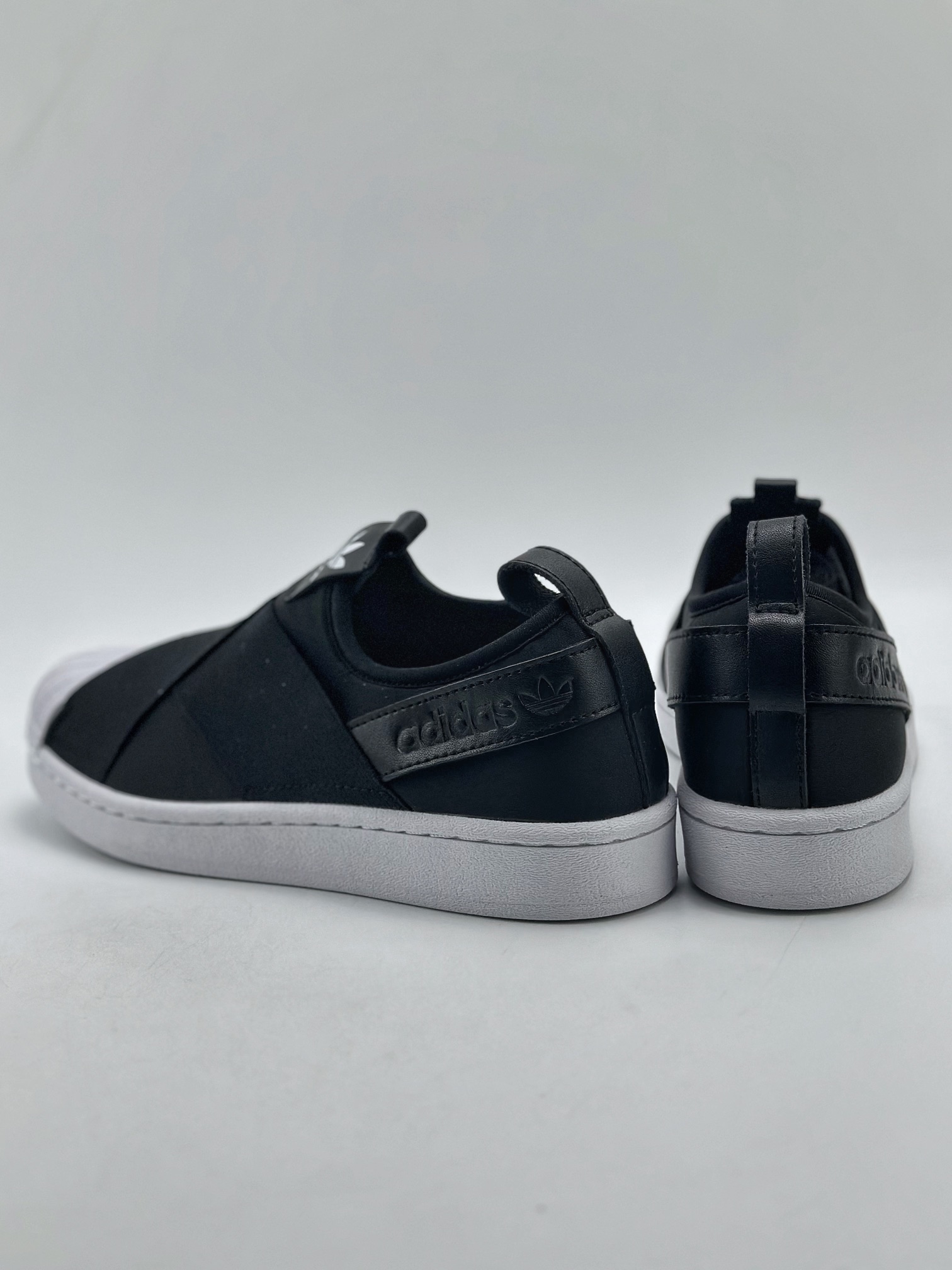 150 AD Originals Superstar Slip On 贝壳头 一脚蹬帆布绑带 FW7051