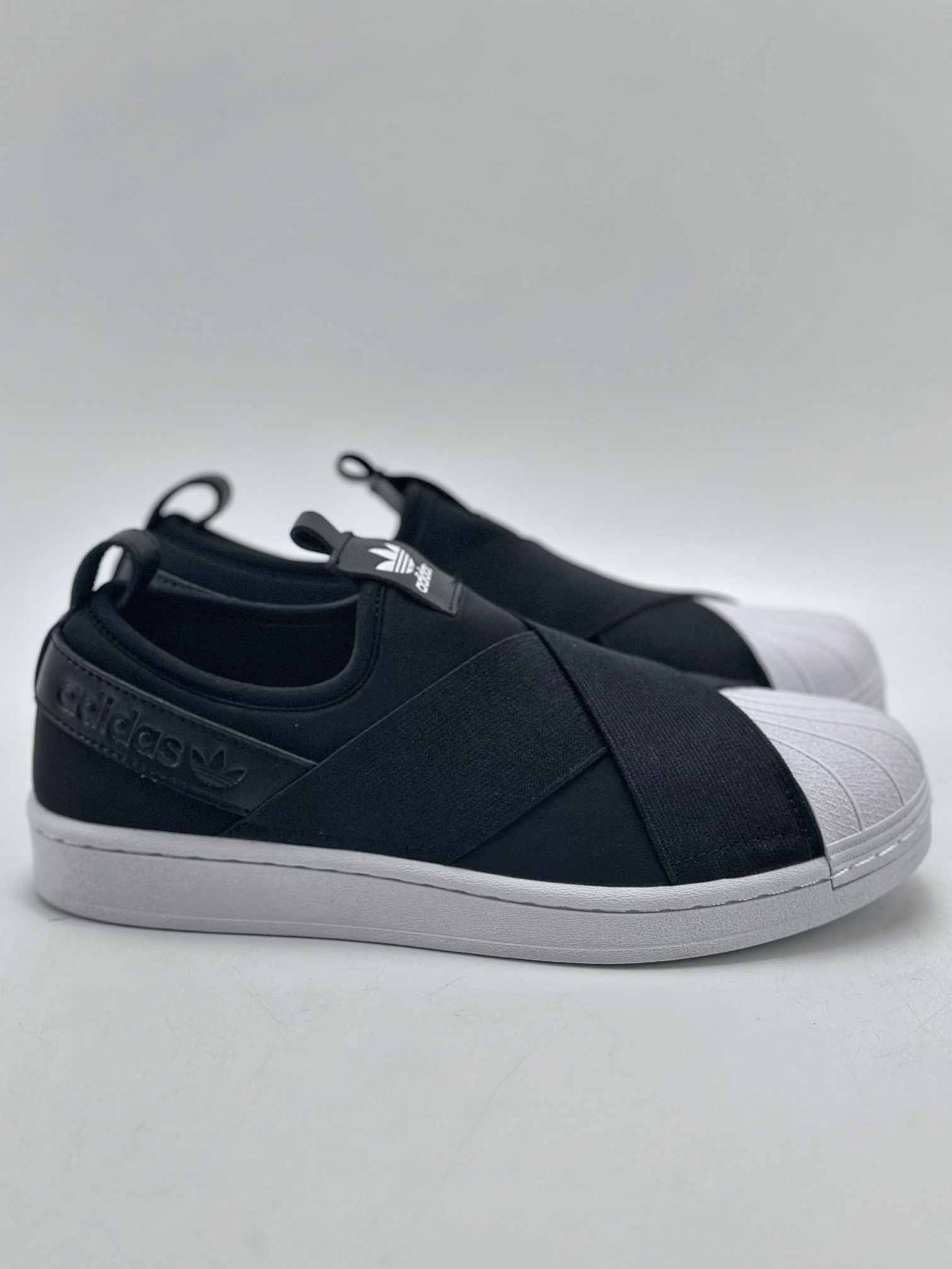 150 AD Originals Superstar Slip On 贝壳头 一脚蹬帆布绑带 FW7051