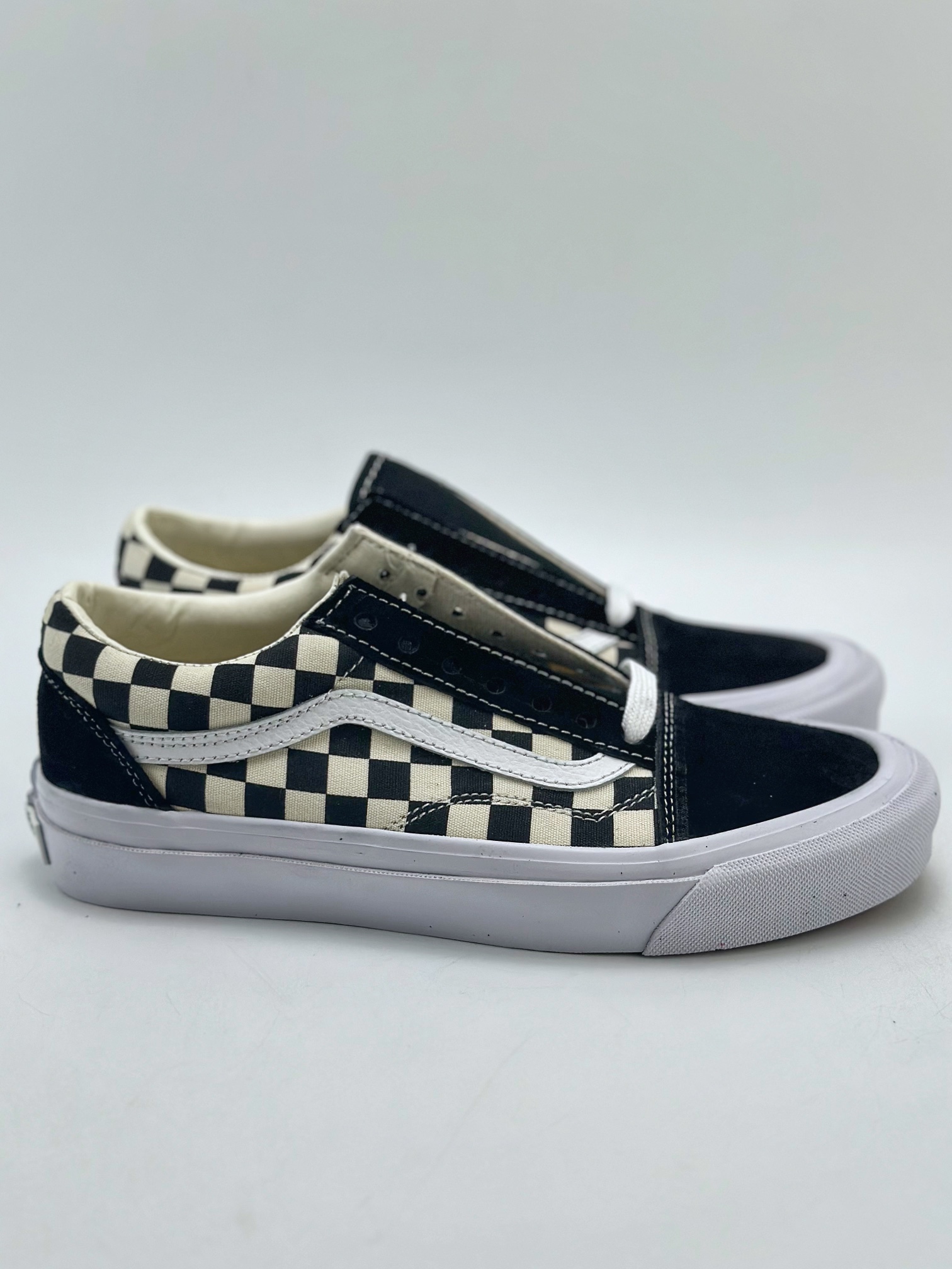 140 Vans范斯官方Premium Old  Skool棋盘格轻质