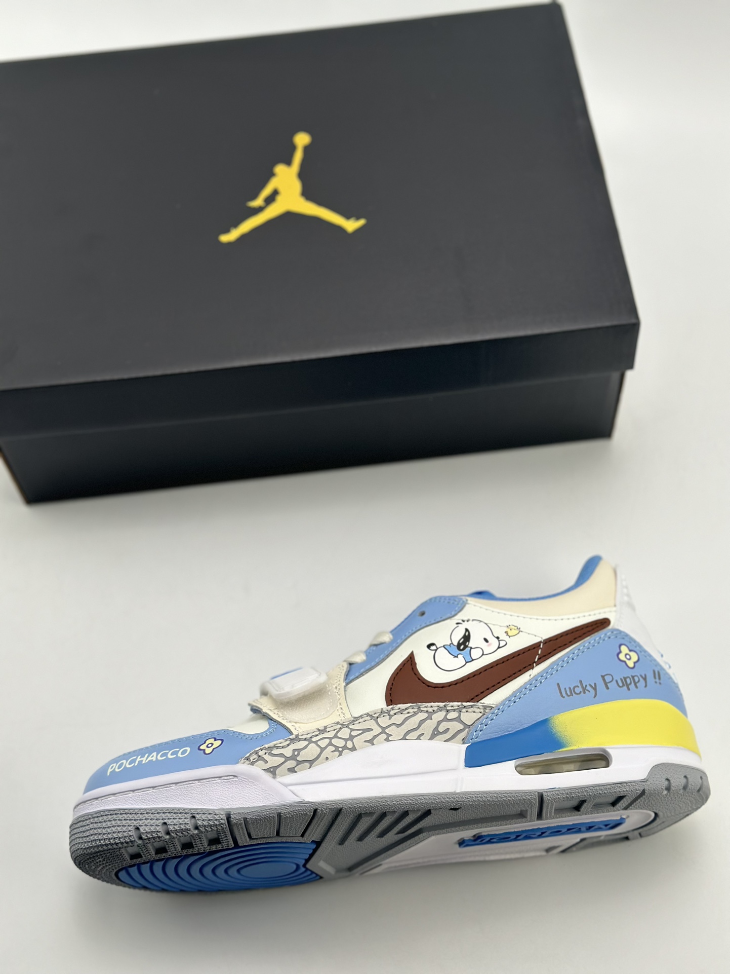 270 Air Jordan Legacy 312 Low 帕恰旅行 白蓝 FJ7223-141