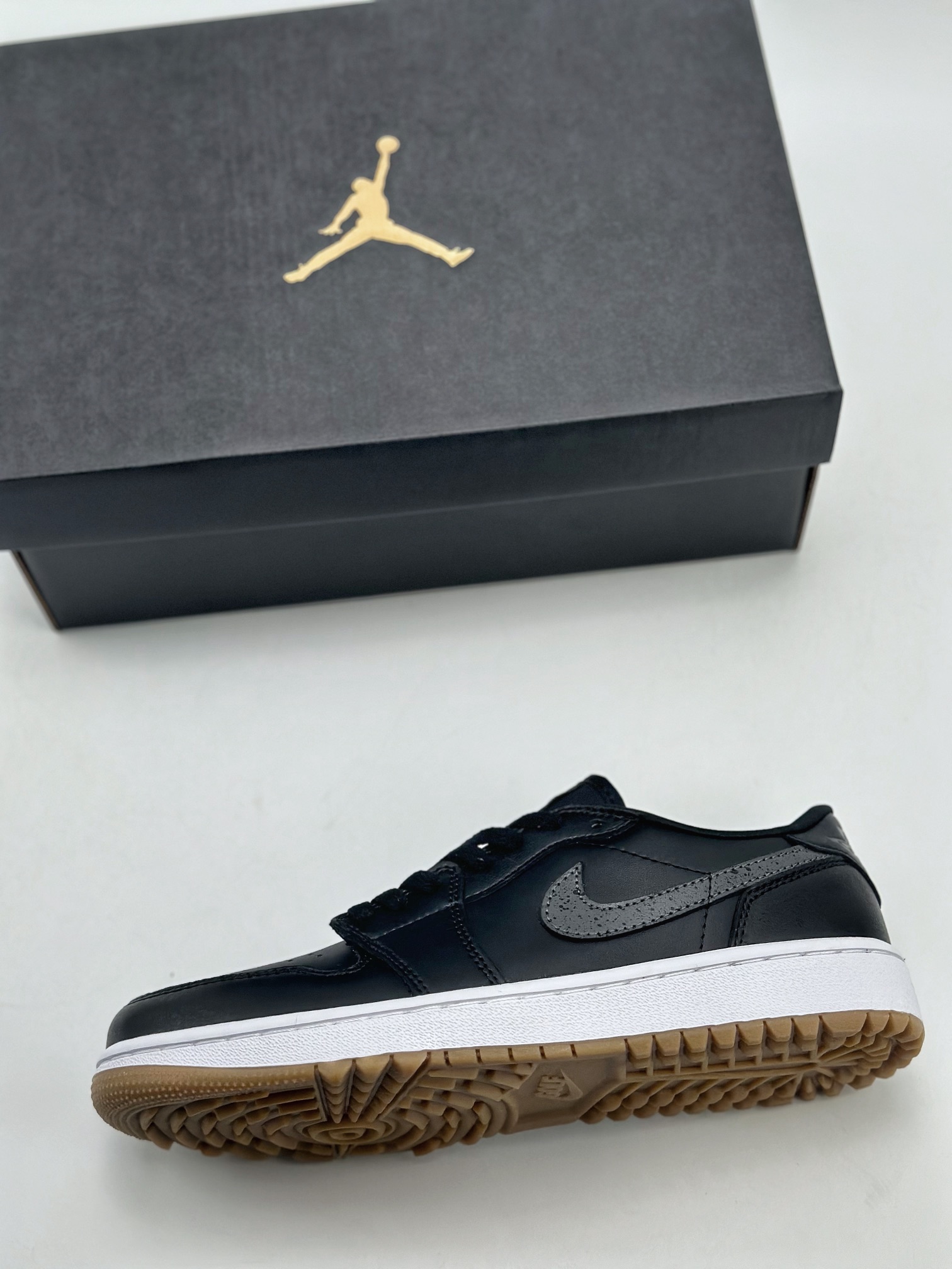 200 Air Jordan 1 Retro Low Golf "Black Gum" 黑  DD9315-005