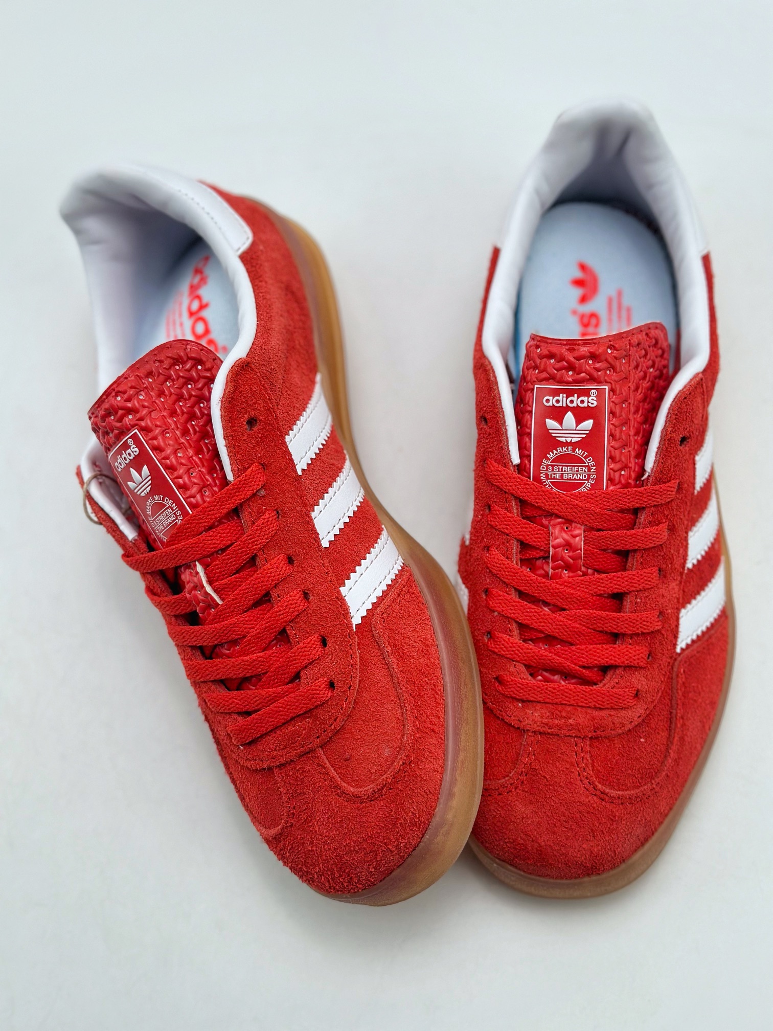 140 adidas Originals Gazelle INdoor W 三叶草休闲防滑耐磨低帮板鞋  HQ8718