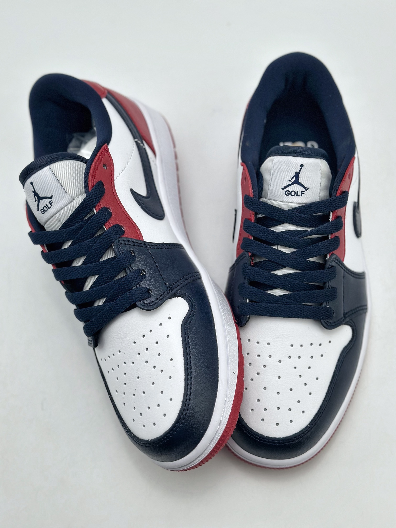 200 Air Jordan 1 Retro Low Golf "USA" 黑红  DD9315-113