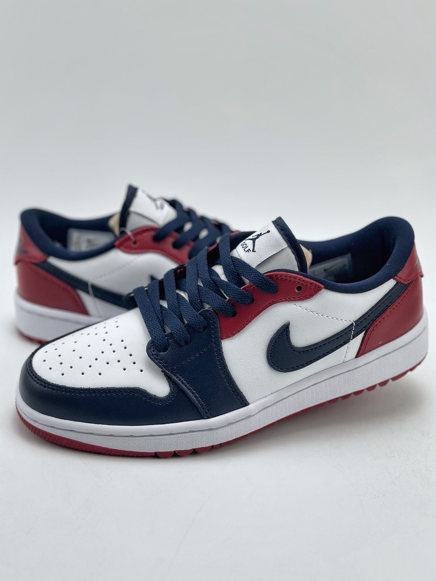 200 Air Jordan 1 Retro Low Golf “USA” 黑红  DD9315-113