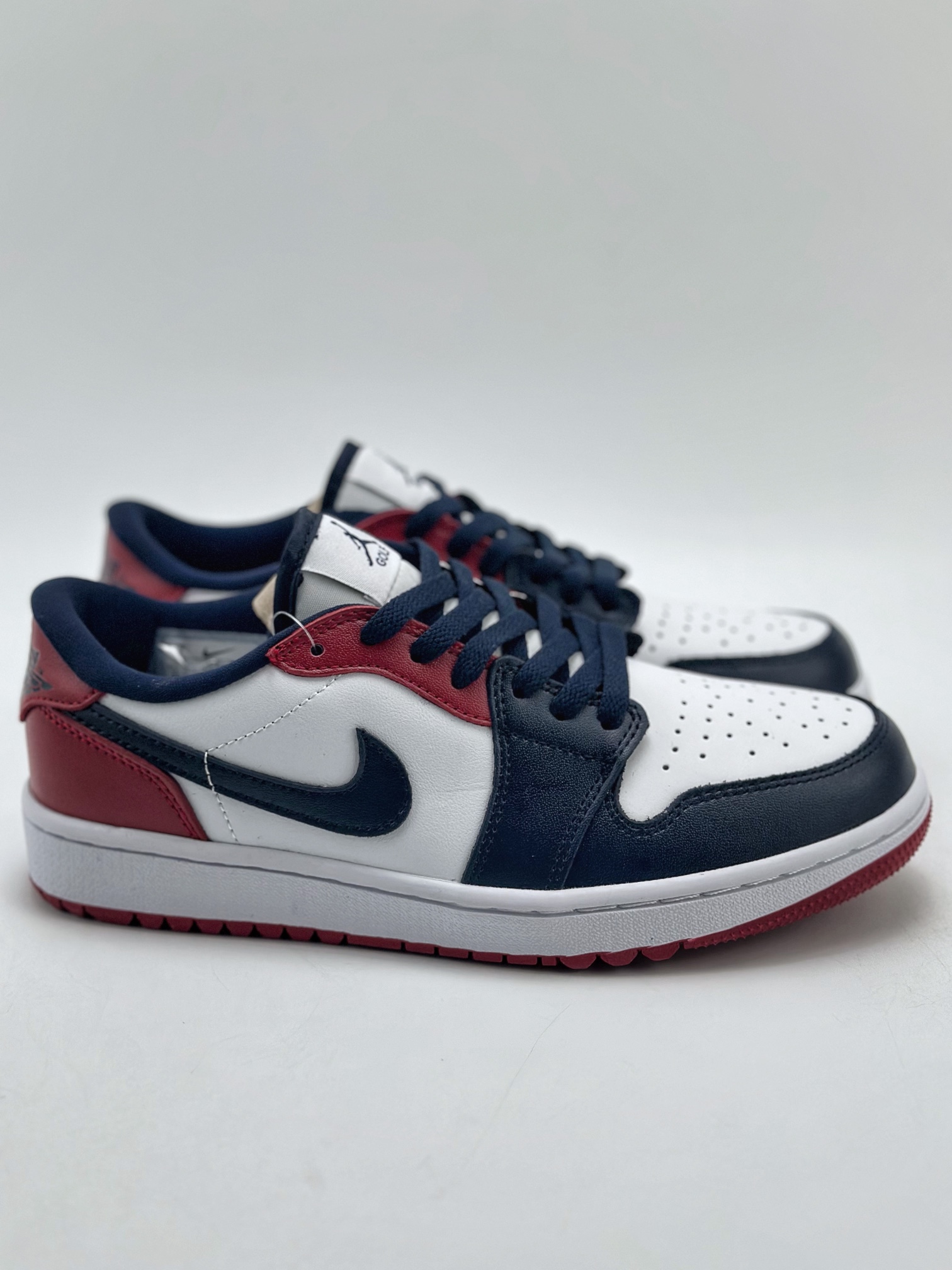 200 Air Jordan 1 Retro Low Golf "USA" 黑红  DD9315-113