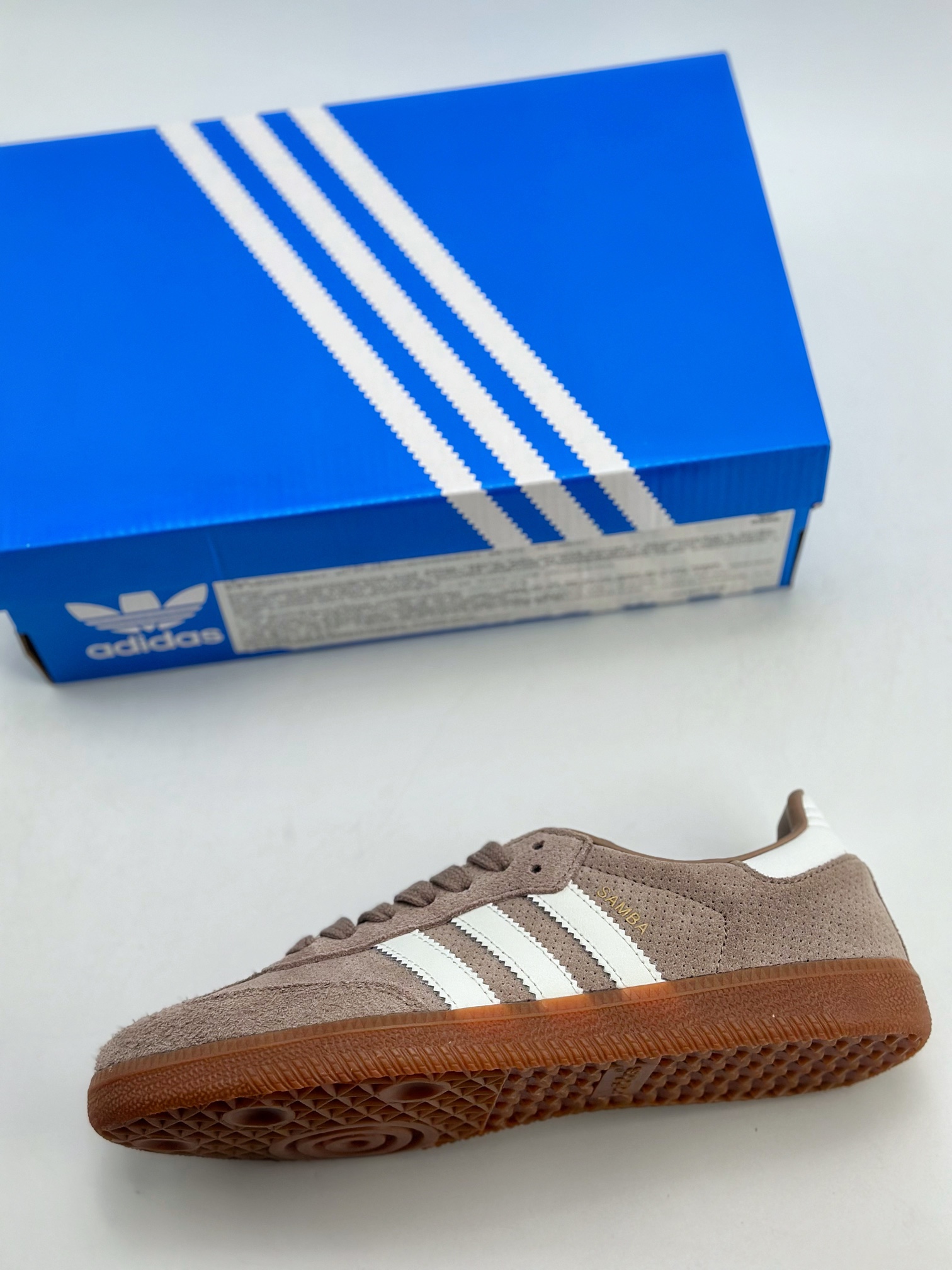 150 adidas originals Samba OG 棕白  HP7903